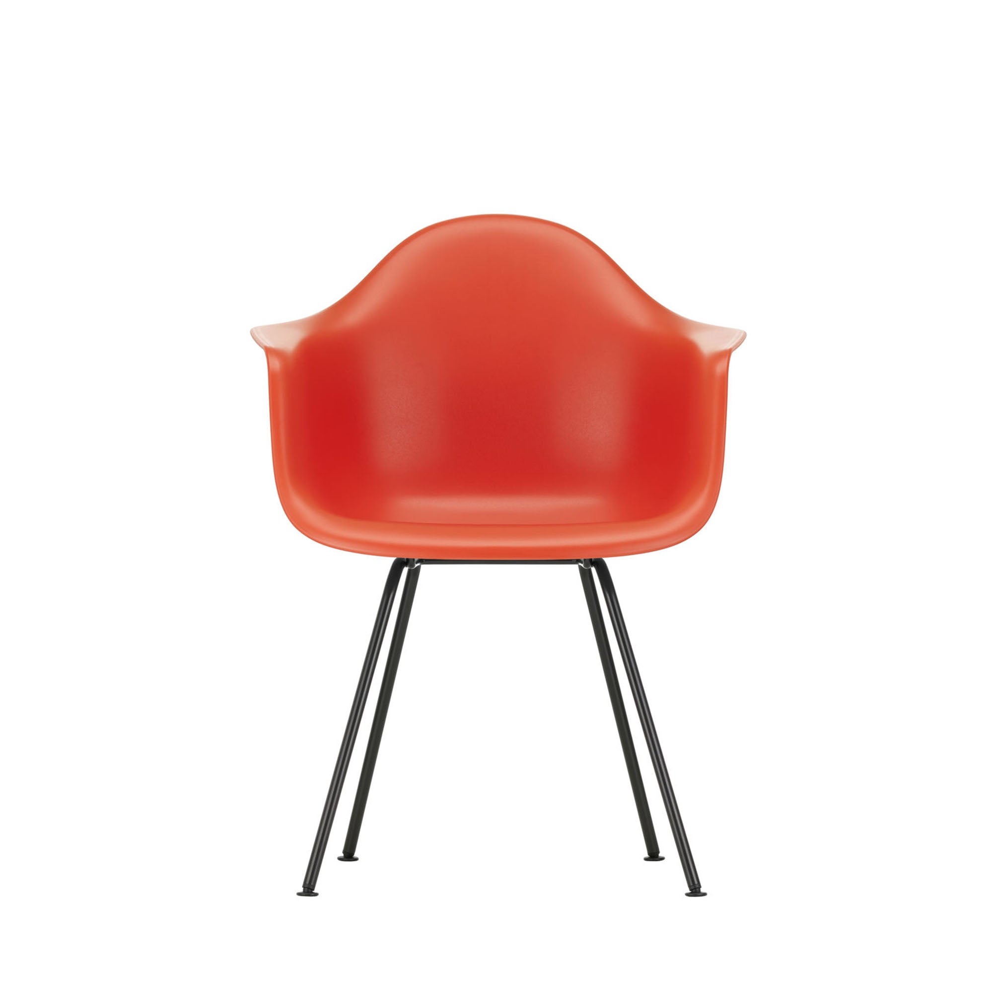 Eames Plastic RE DAX scaun cu baza neagră