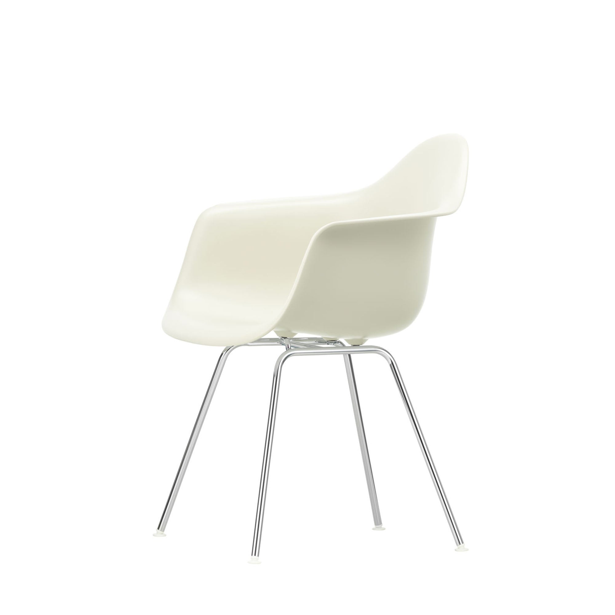Eames Plastic RE DAX scaun cu baza cromată