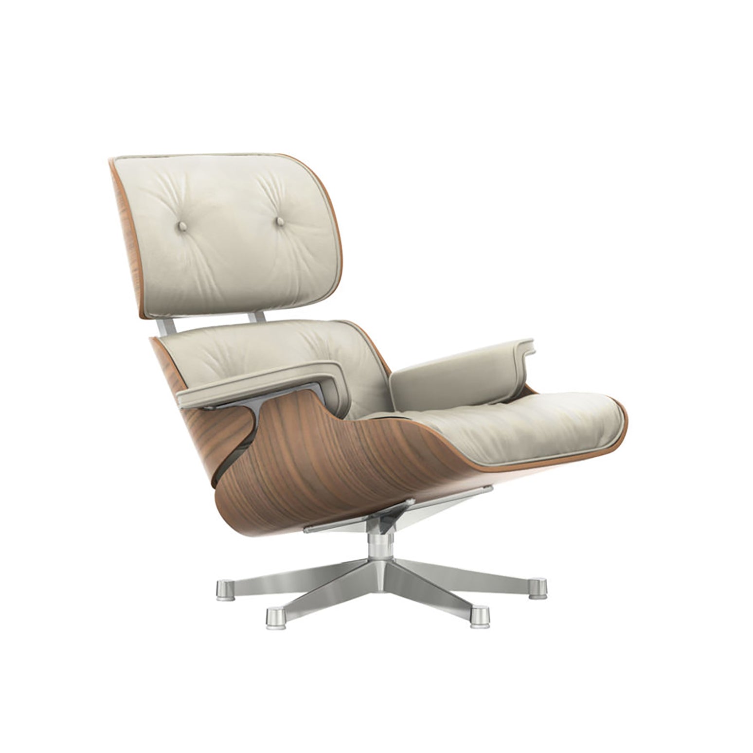 Eames Lounge Chair (lemn de nuc)