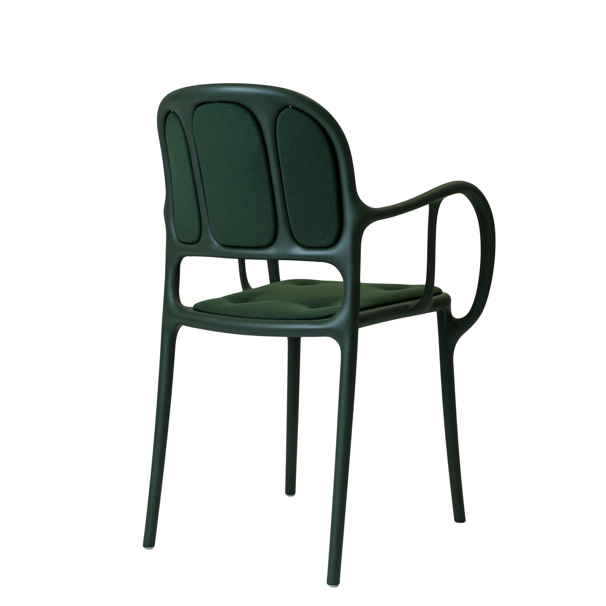 Mila Dark Green scaun tapițat