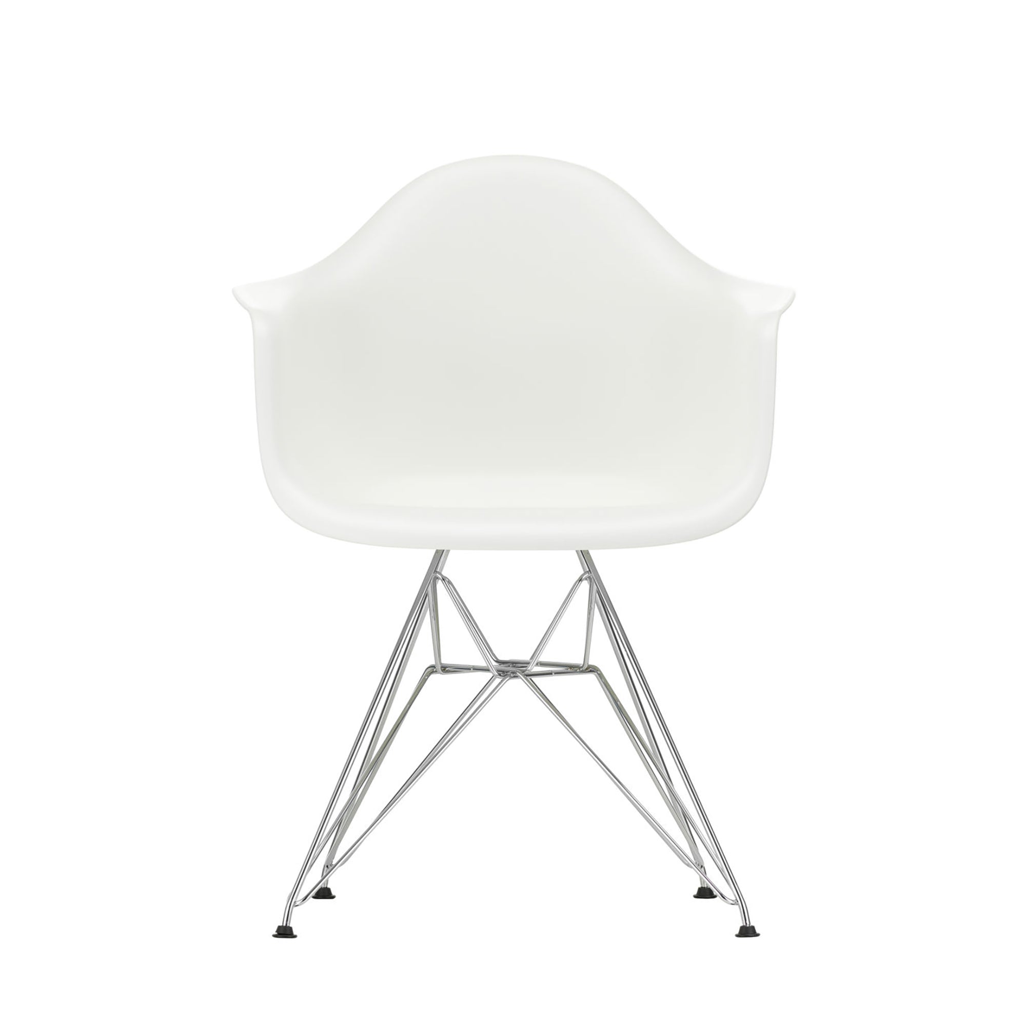 Eames Plastic RE DAR scaun cu baza cromată