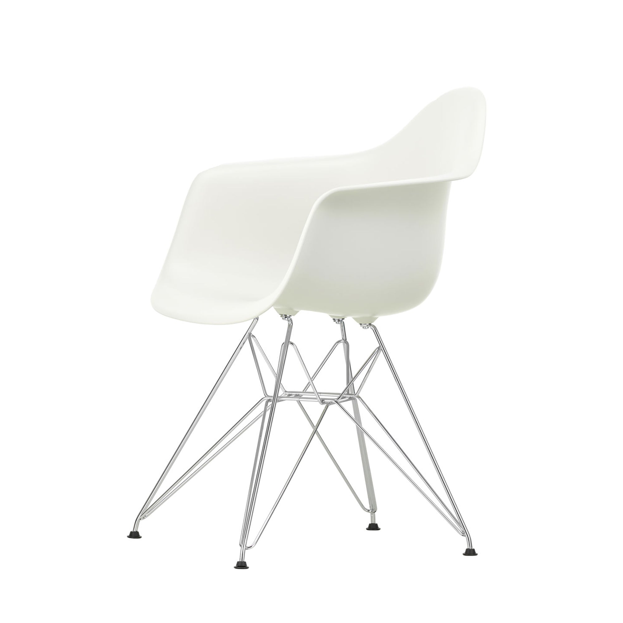 Eames Plastic RE DAR scaun cu baza cromată