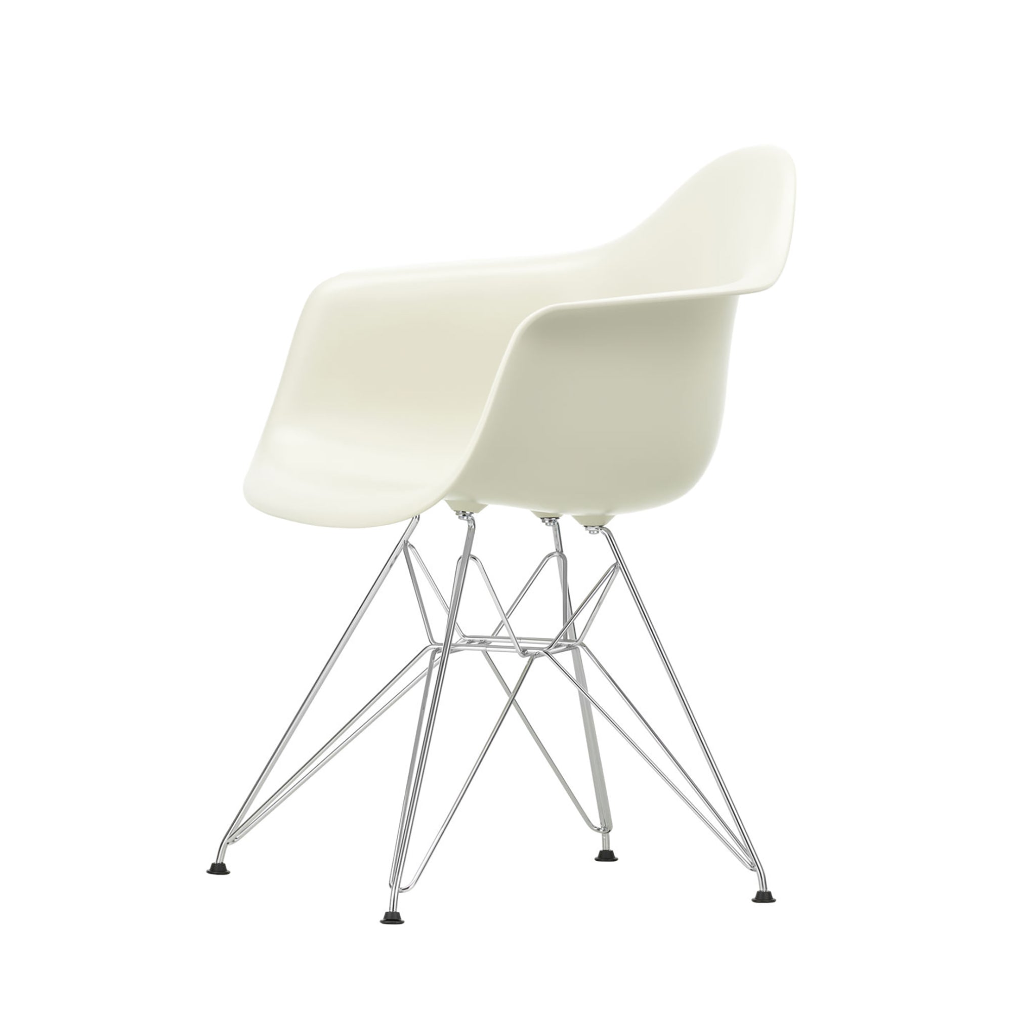 Eames Plastic RE DAR scaun cu baza cromată