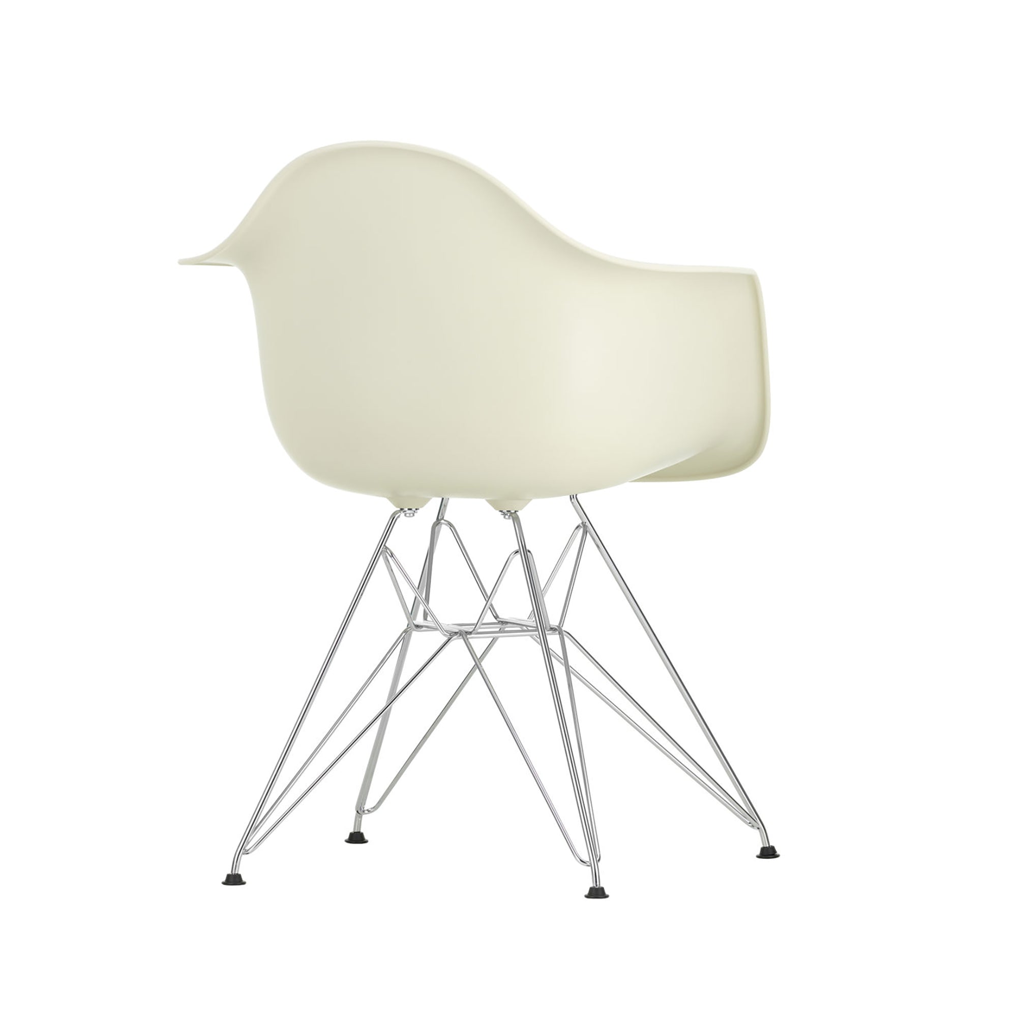 Eames Plastic RE DAR scaun cu baza cromată