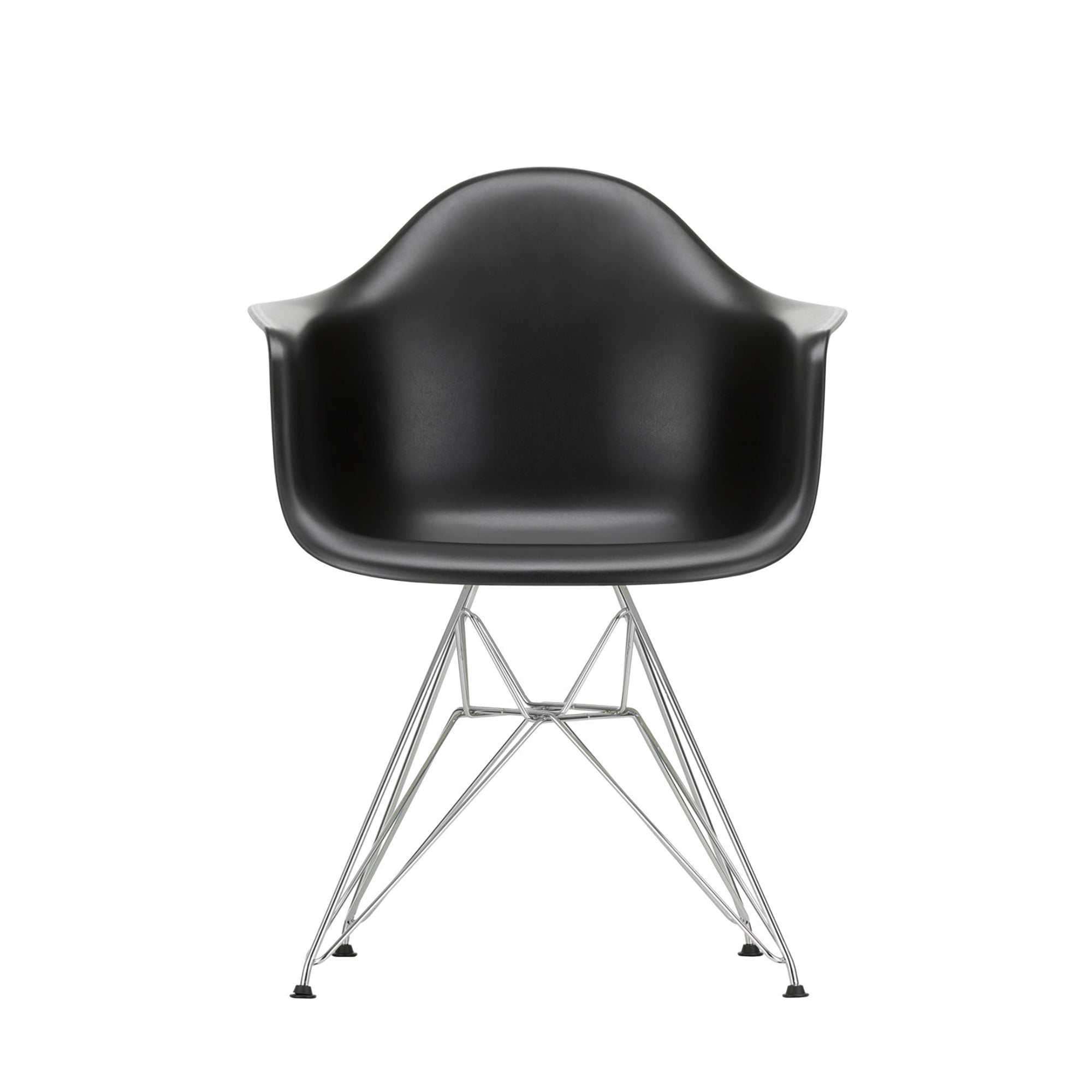 Eames Plastic RE DAR scaun cu baza cromată