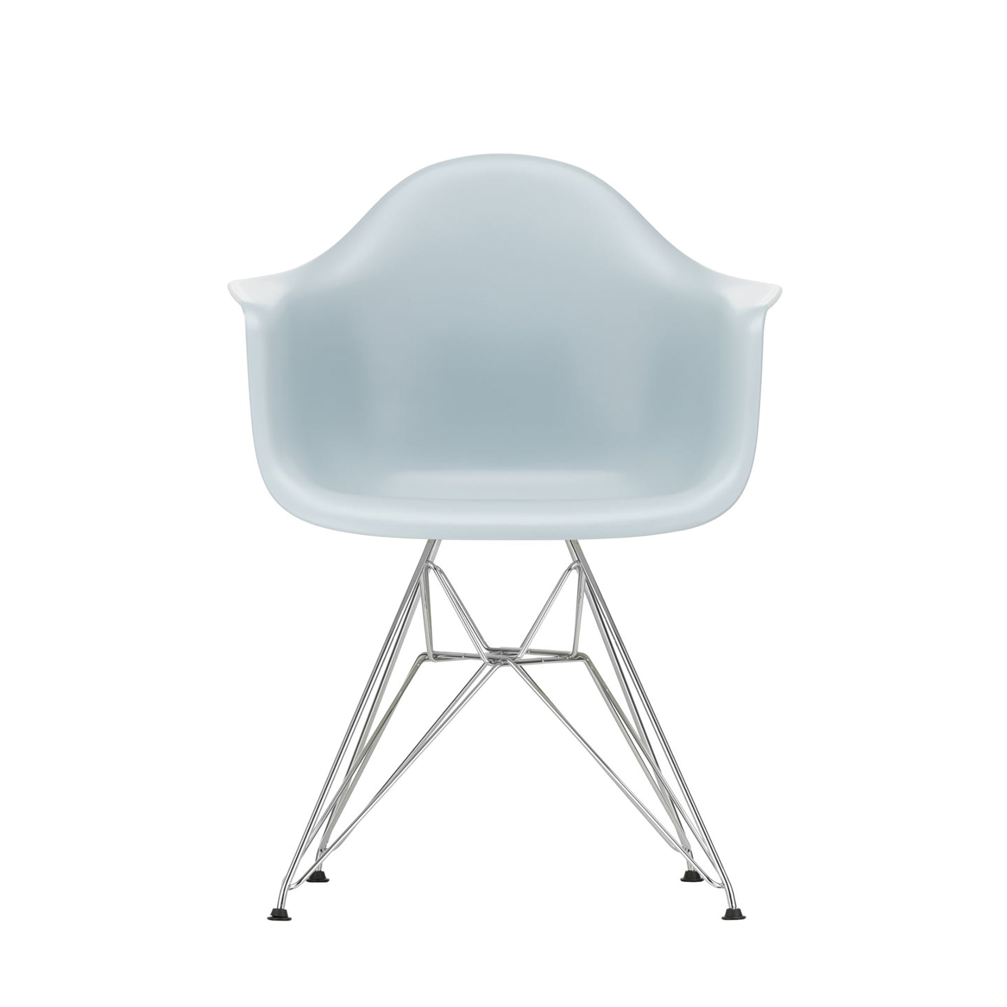 Eames Plastic RE DAR scaun cu baza cromată