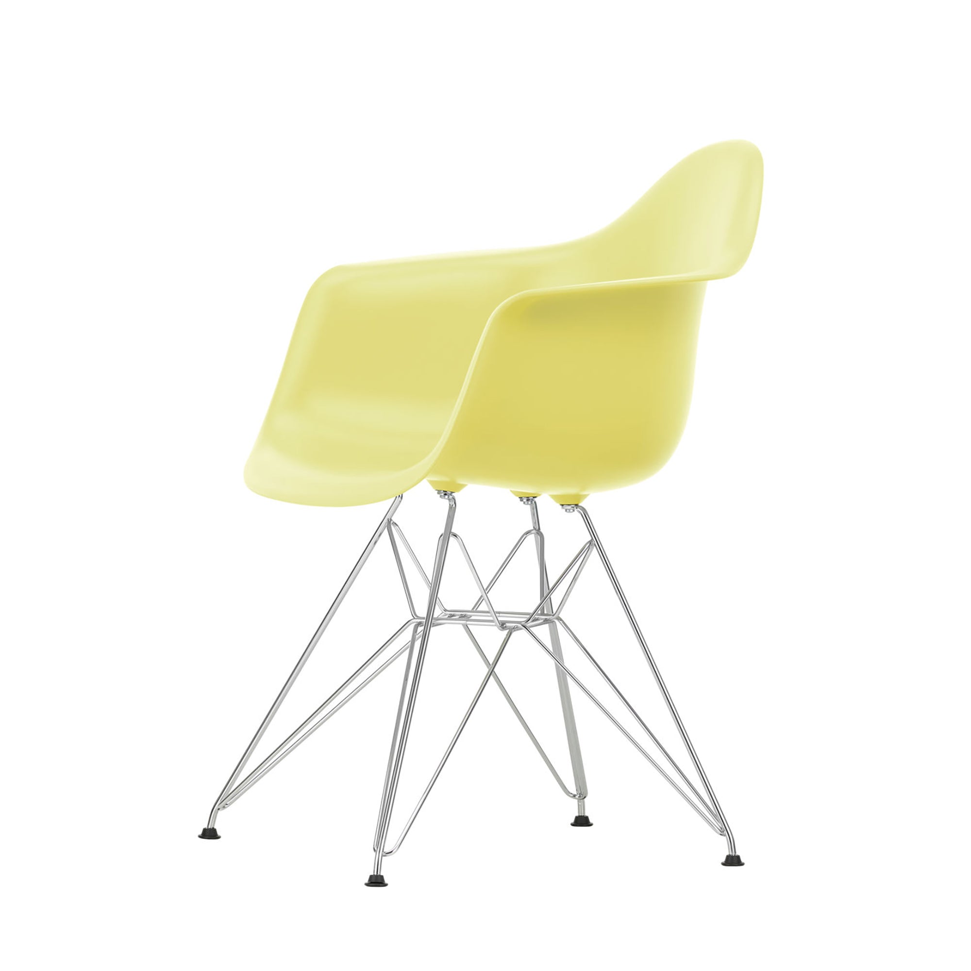 Eames Plastic RE DAR scaun cu baza cromată