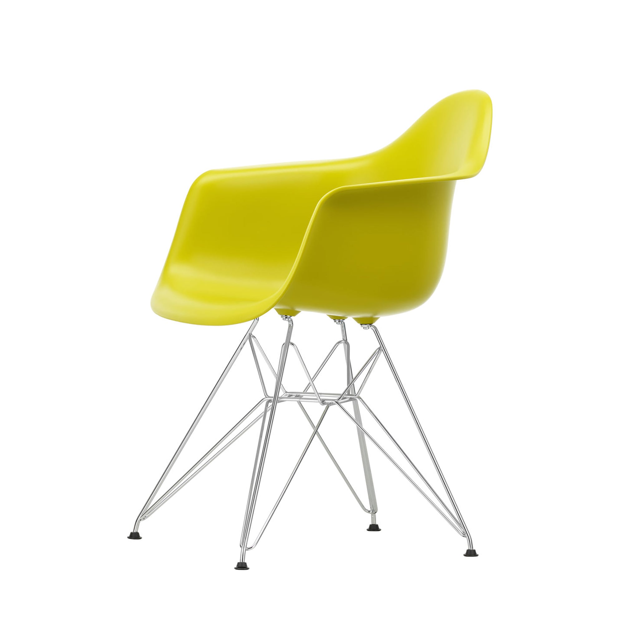 Eames Plastic RE DAR scaun cu baza cromată