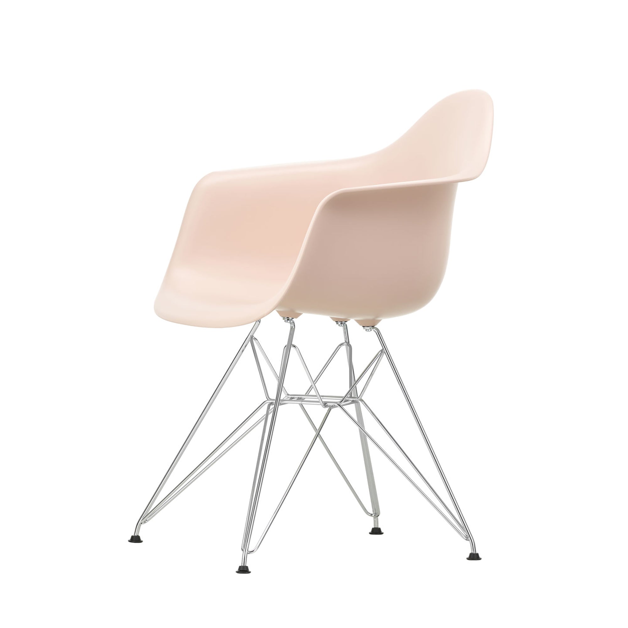 Eames Plastic RE DAR scaun cu baza cromată