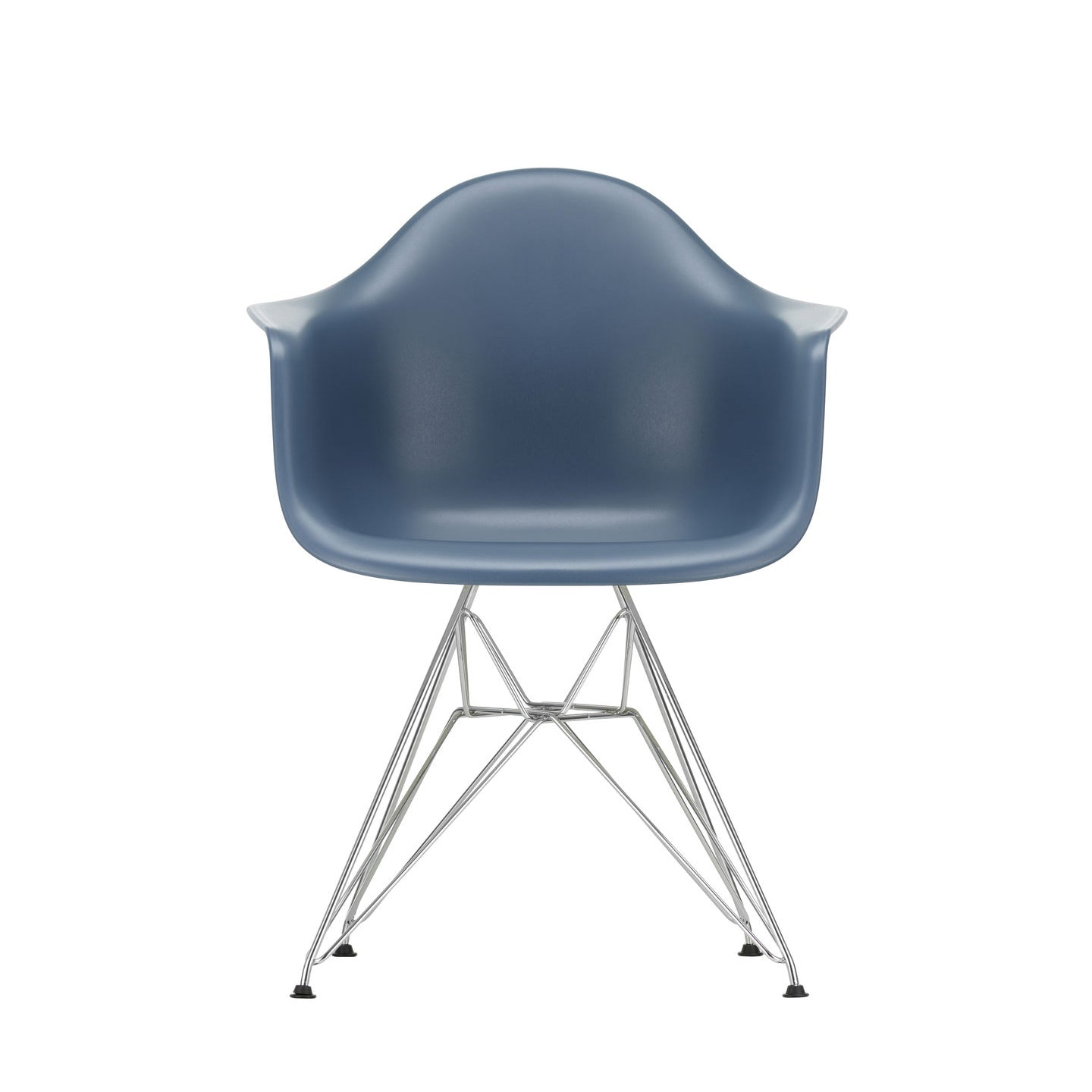 Eames Plastic RE DAR scaun cu baza cromată