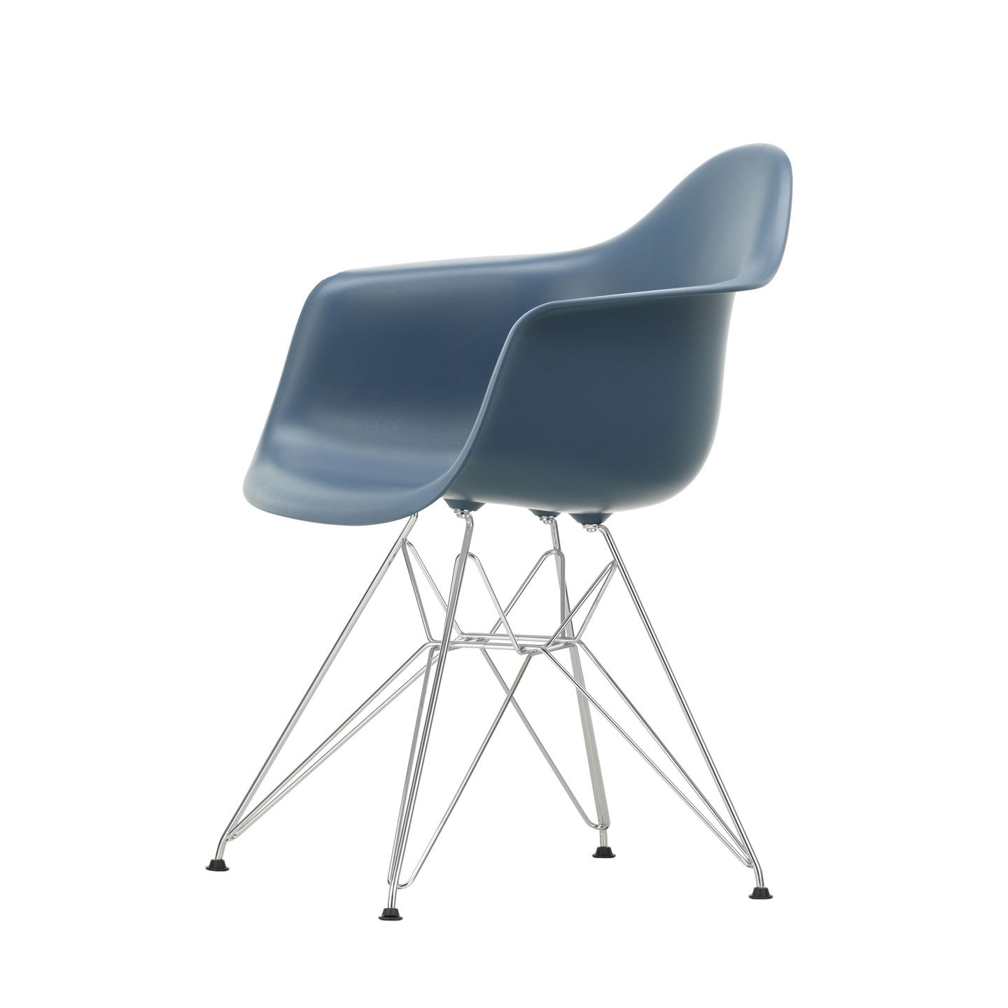 Eames Plastic RE DAR scaun cu baza cromată