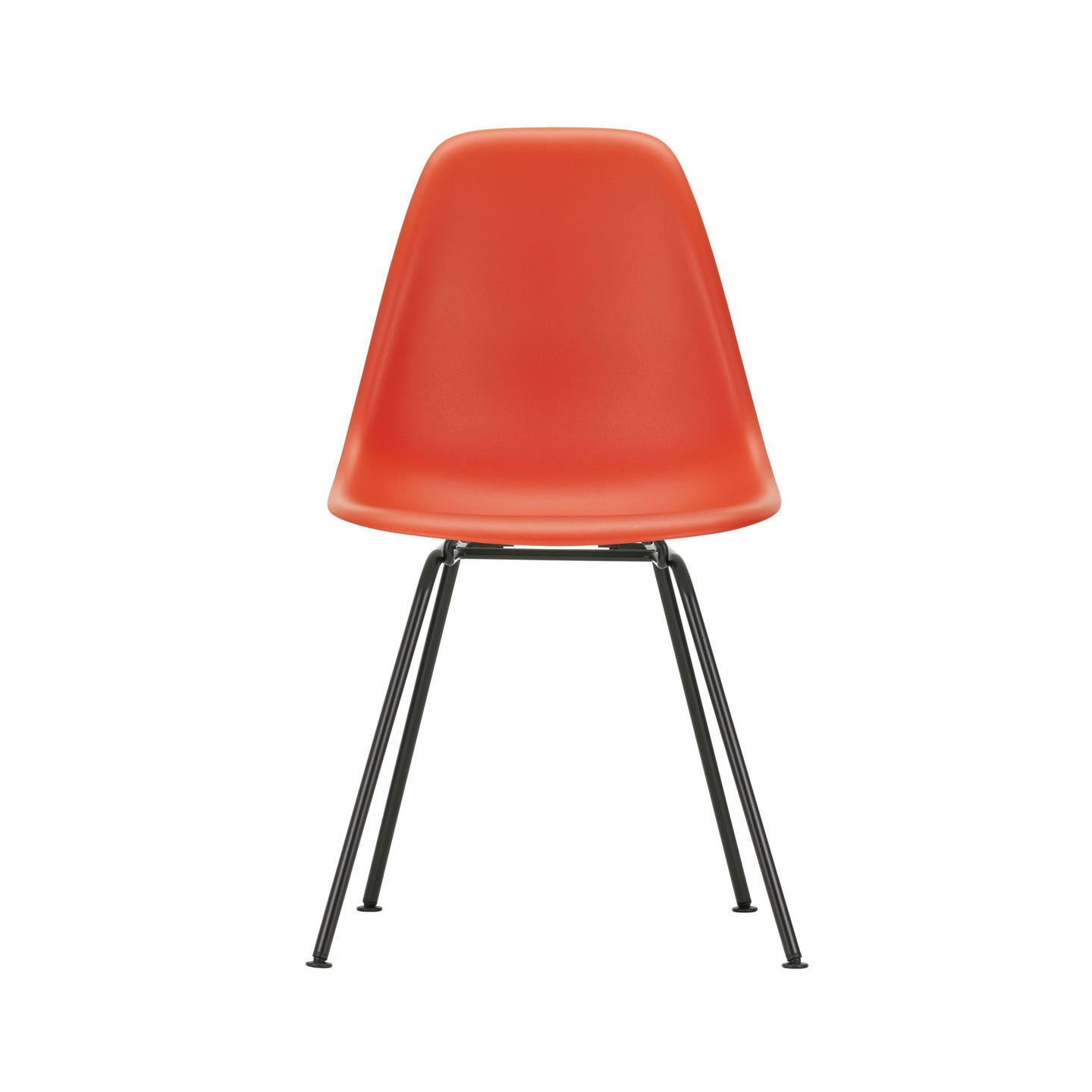 Eames Plastic RE DSX scaun cu baza neagră