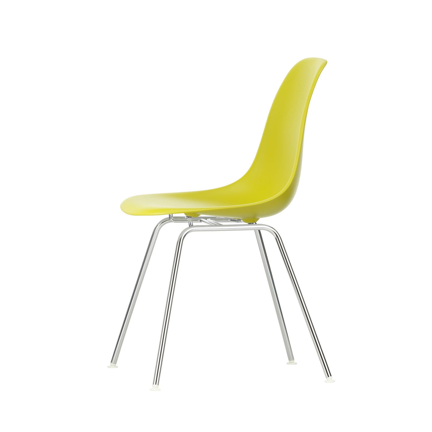 Eames Plastic RE DSX scaun cu baza cromată
