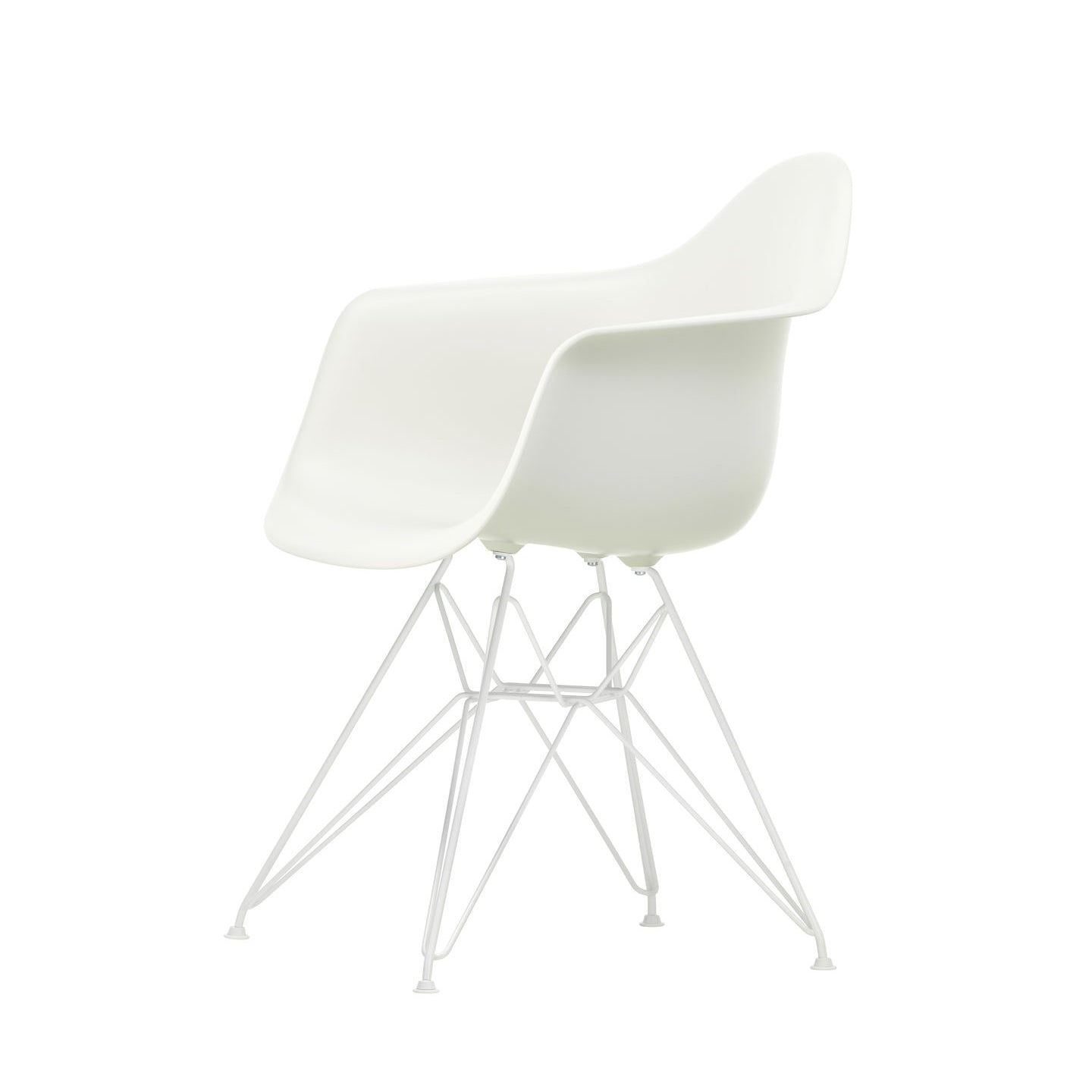 Eames Plastic RE DAR scaun cu baza albă