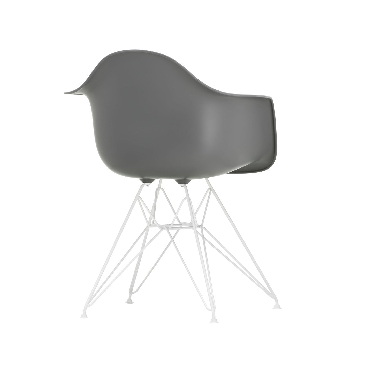Eames Plastic RE DAR scaun cu baza albă