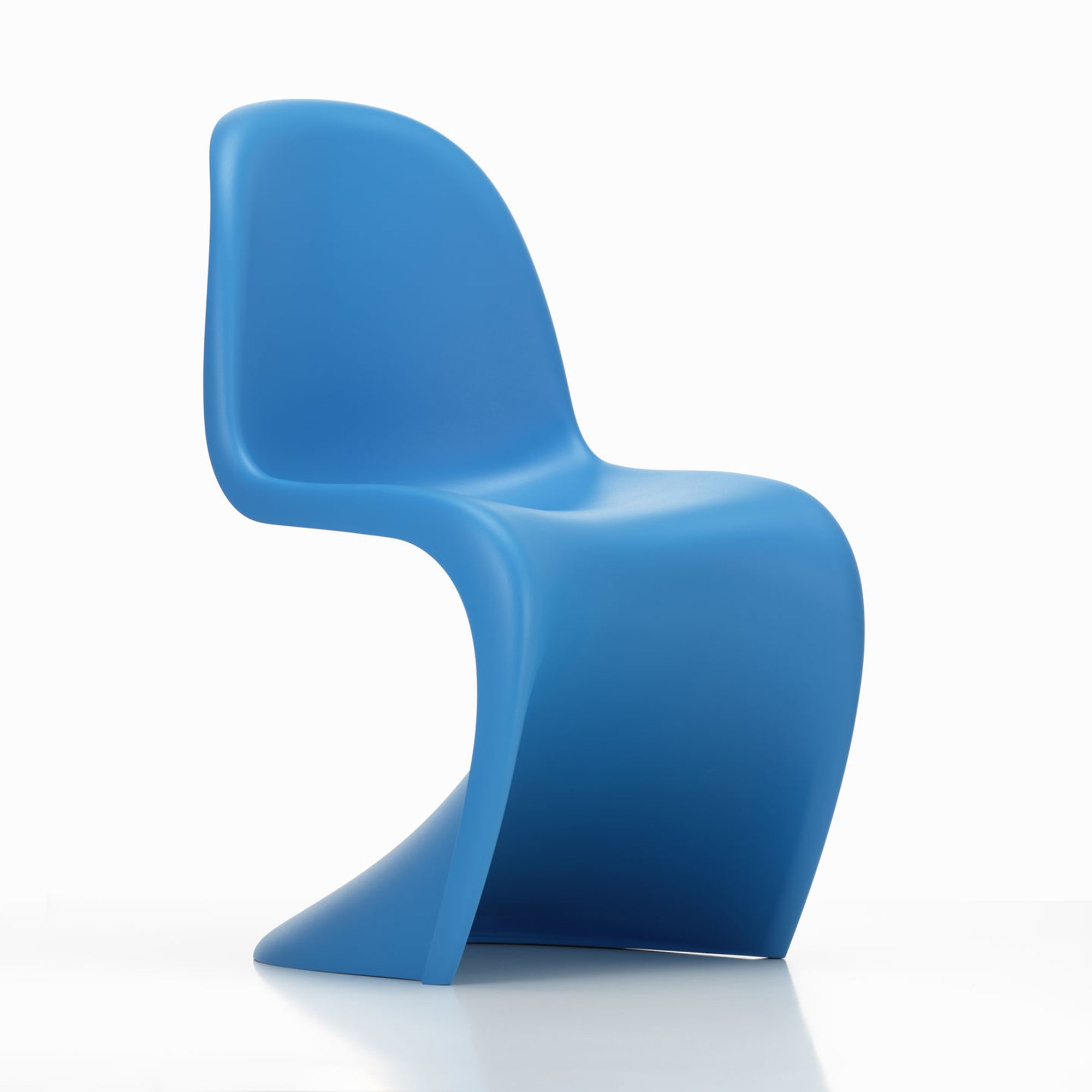 Panton Chair Glaciar Blue scaun din plastic