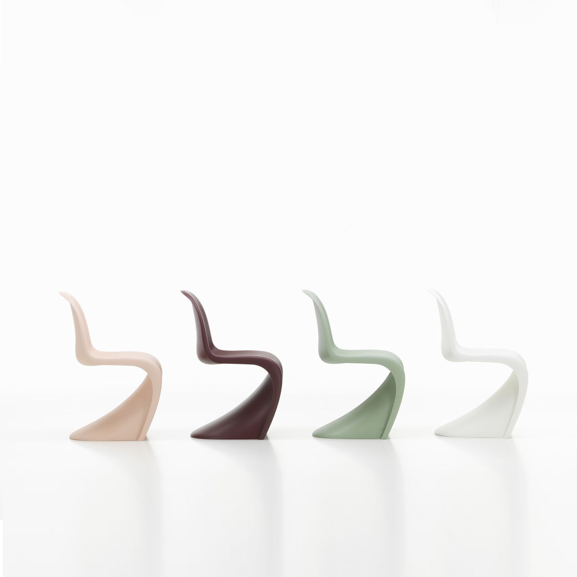 Panton Chair Bordeaux scaun din plastic