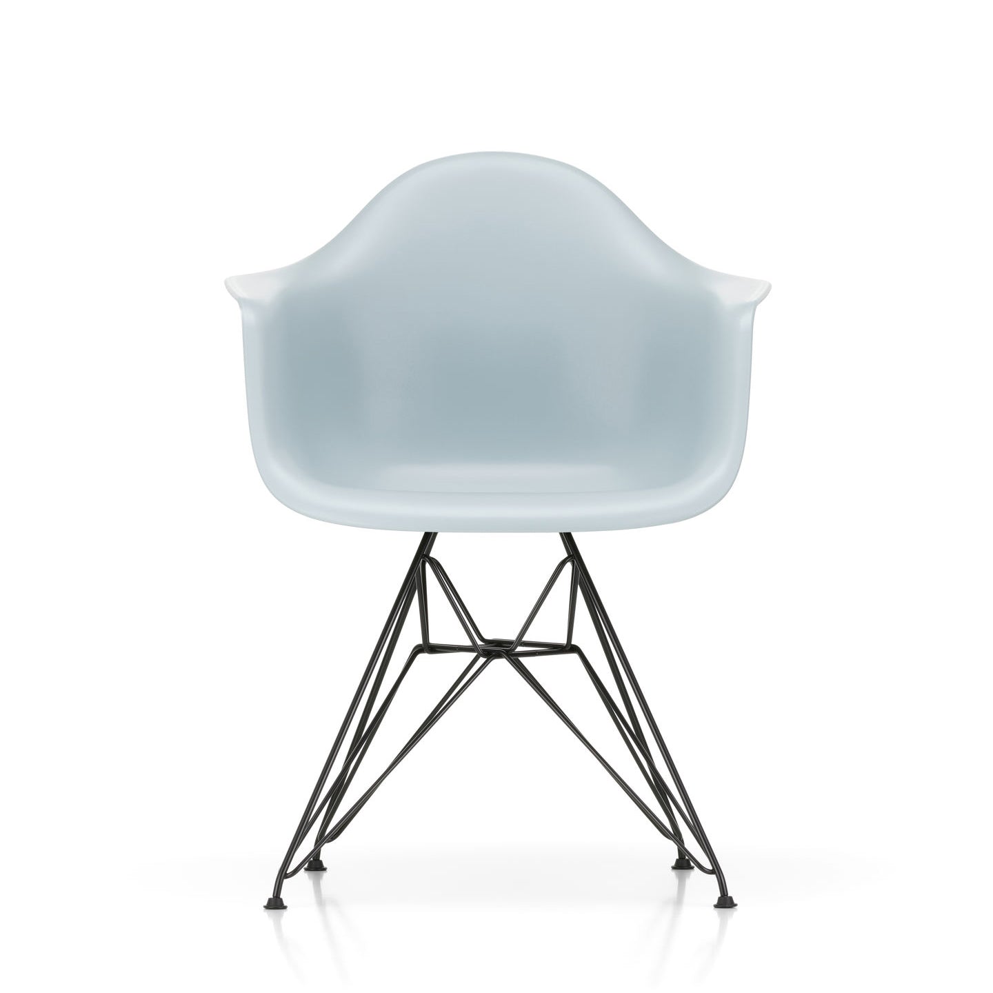 Eames Plastic DAR scaun cu bază neagră