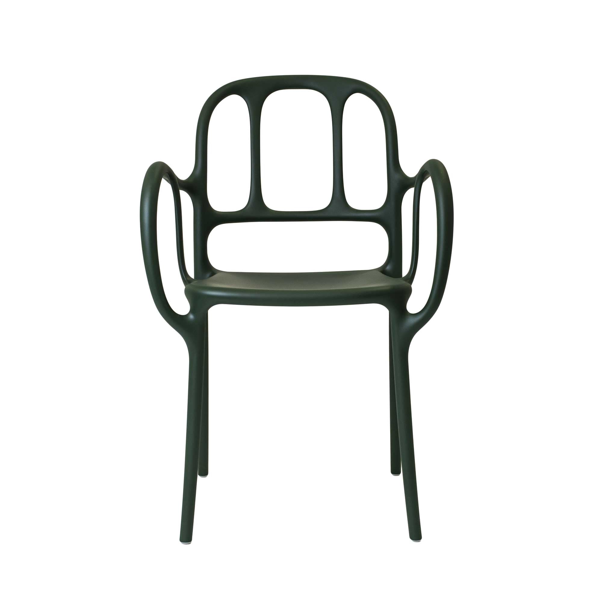 Mila Dark green scaun