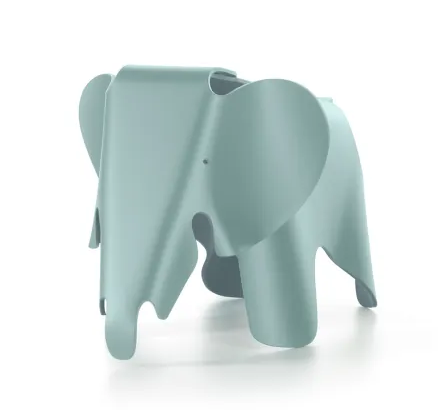 Eames Elephant ice grey S, obiect decor