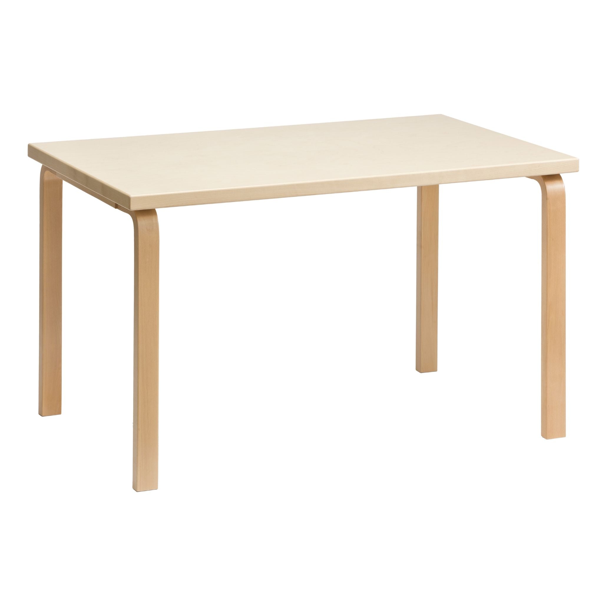 Aalto Table Rectangular 81B, masă de dining 75x120 cm