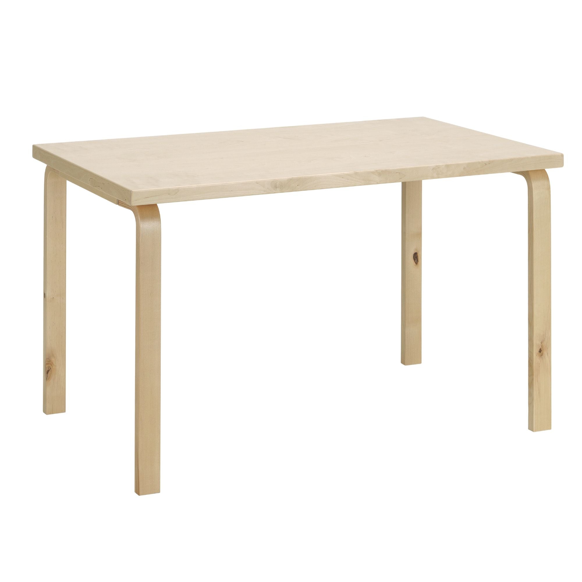 Aalto Table Rectangular 81B, masă de dining 75x120 cm