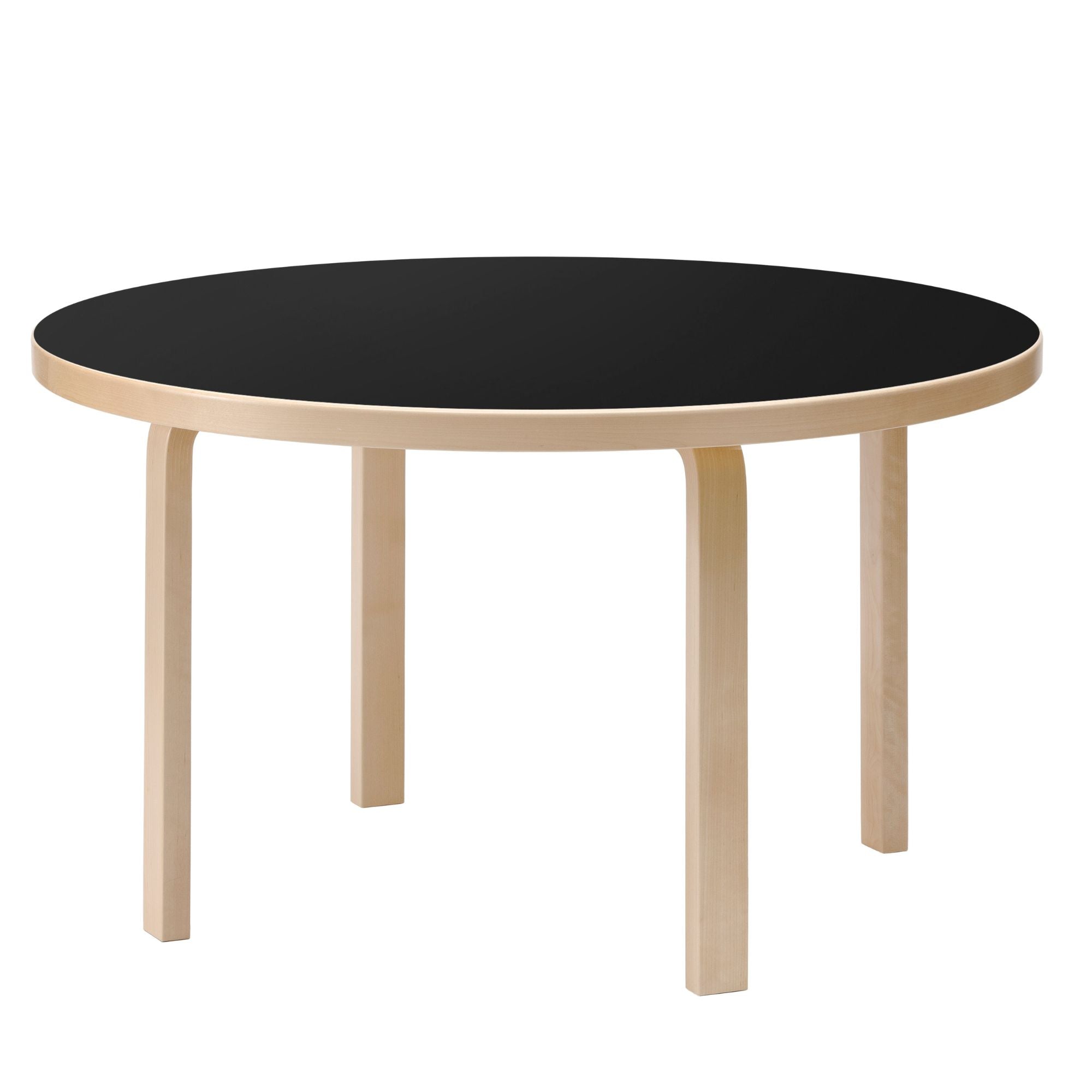 Aalto Table Round 91, masă de dining Ø125