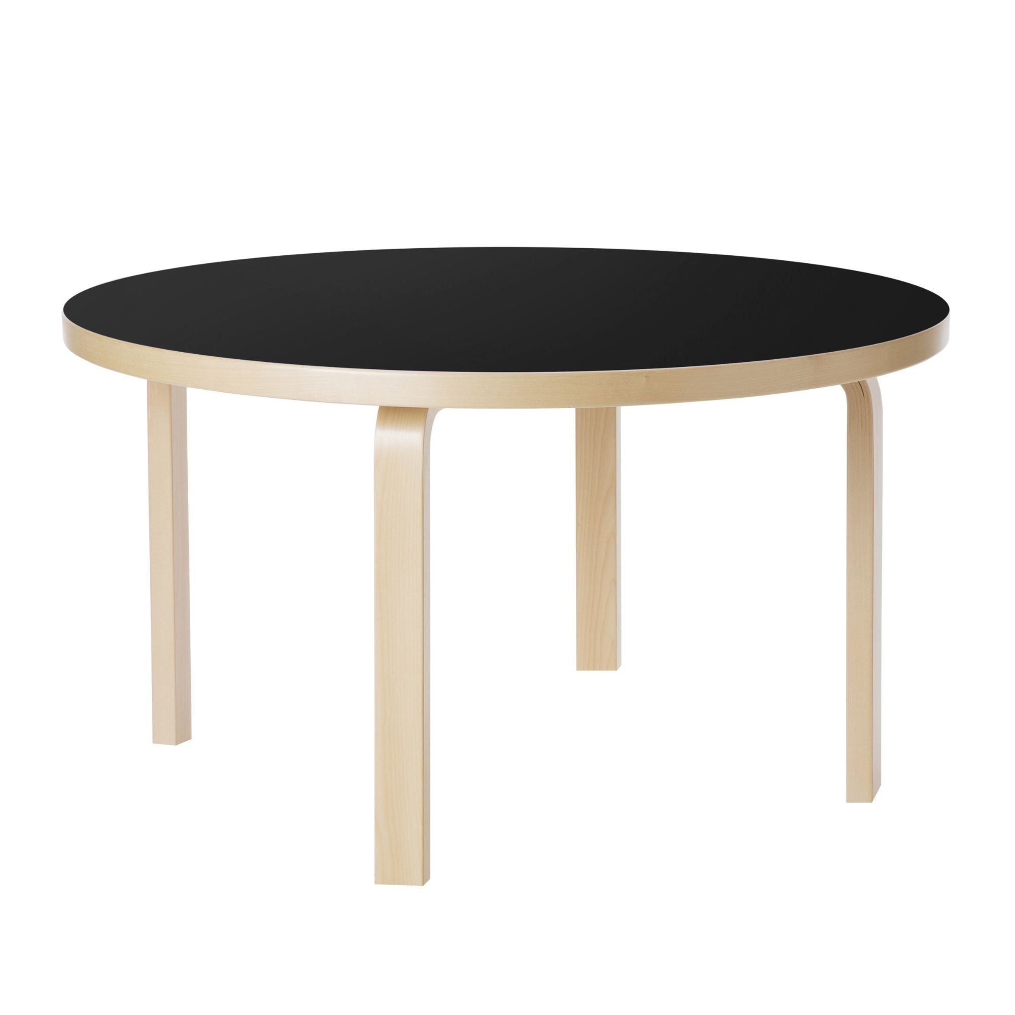 Aalto Table Round 90A, masă de dining Ø100