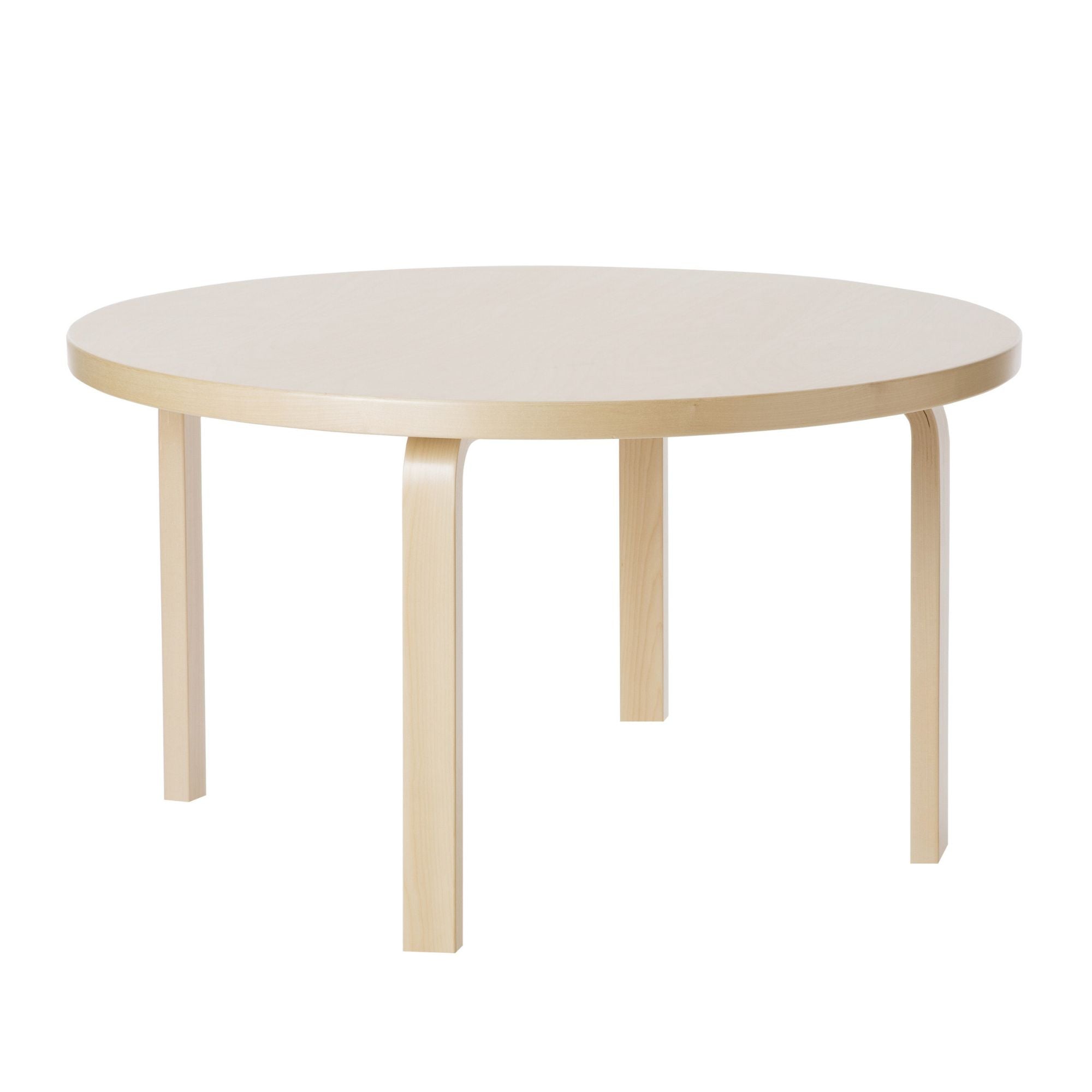 Aalto Table Round 90A, masă de dining Ø100