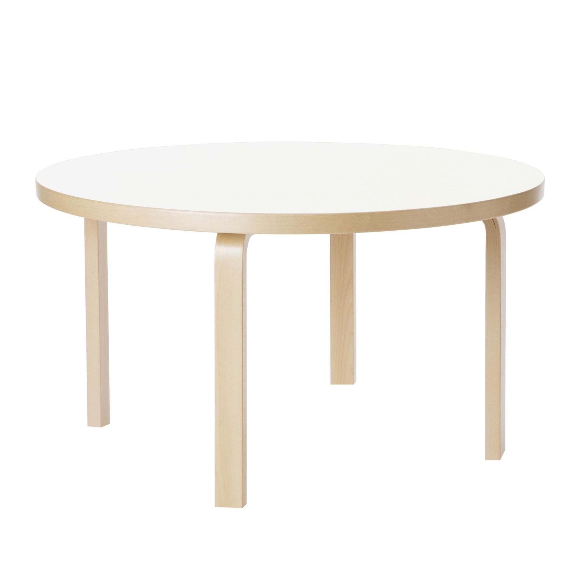 Aalto Table Round 90A, masă de dining Ø100