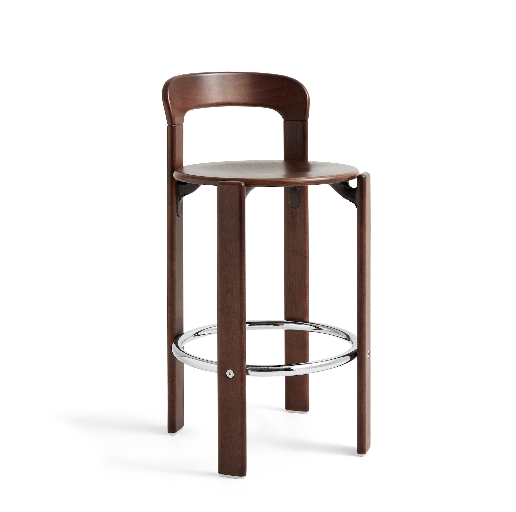 Rey Bar Stool Chair, scaun de bar, versiunea joasă