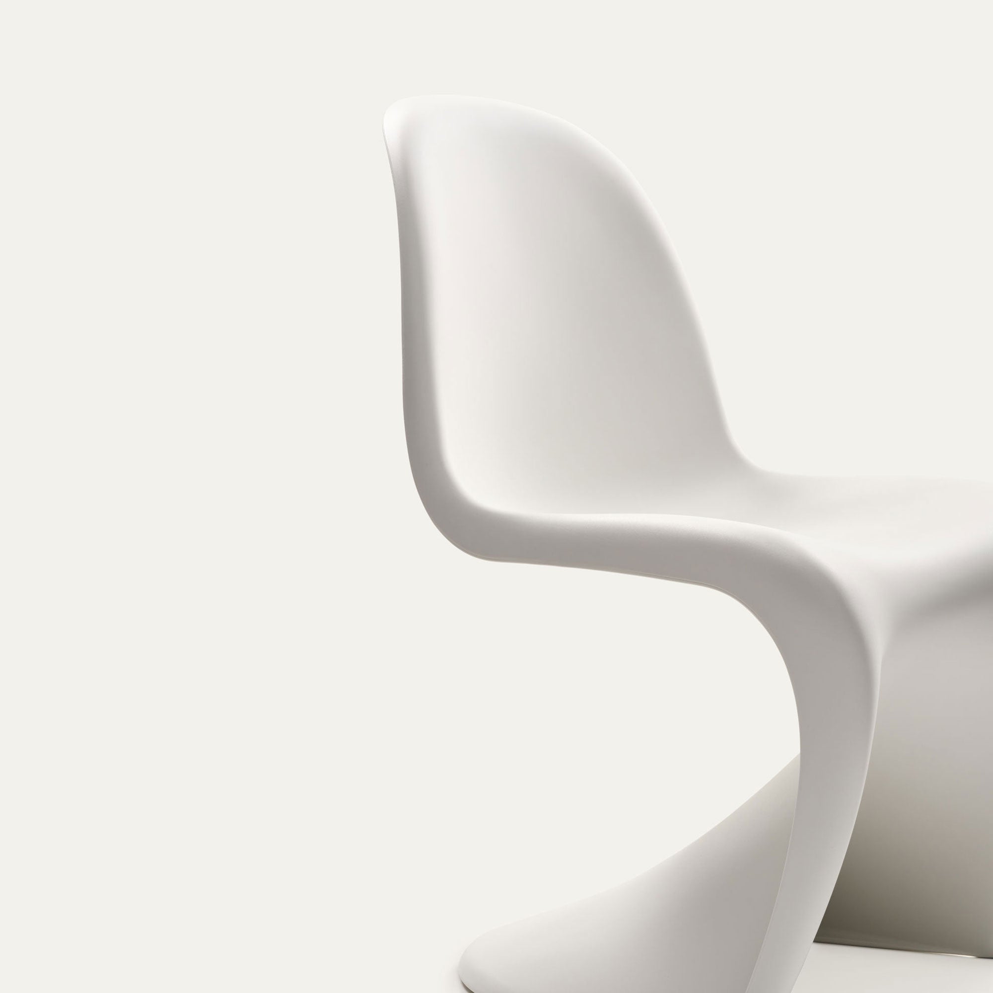 Panton Chair White scaun din plastic