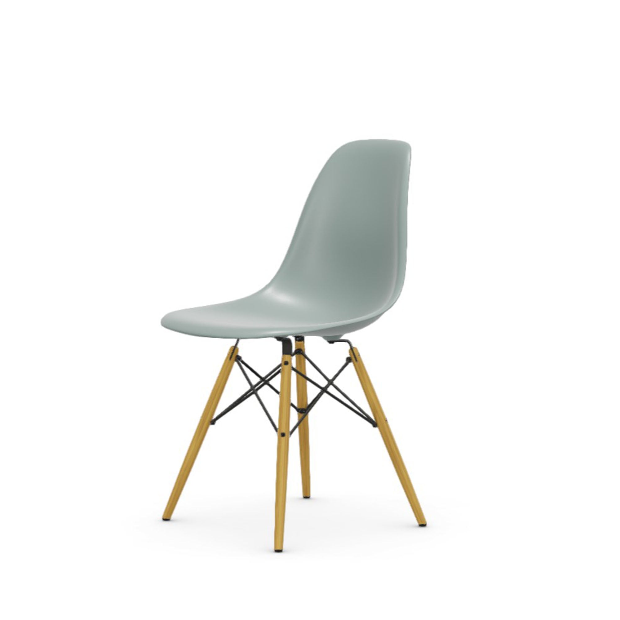 Eames Plastic RE DSW scaun cu picioare arțar