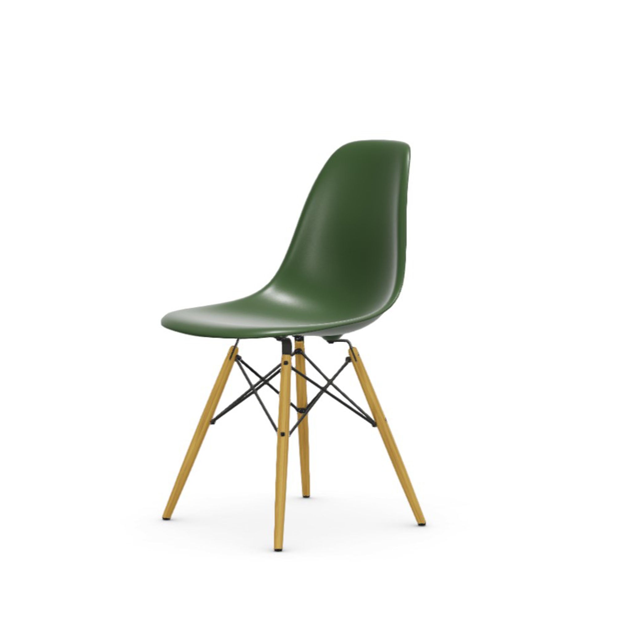 Eames Plastic RE DSW scaun cu picioare arțar