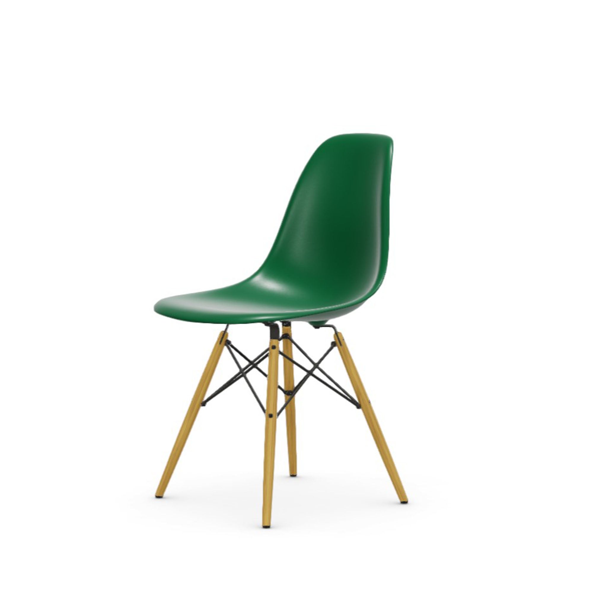 Eames Plastic RE DSW scaun cu picioare arțar