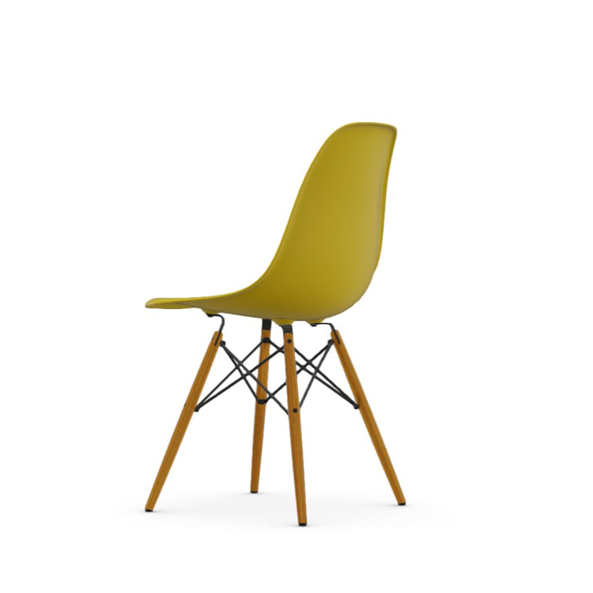 Eames Plastic RE DSW scaun cu picioare frasin natur