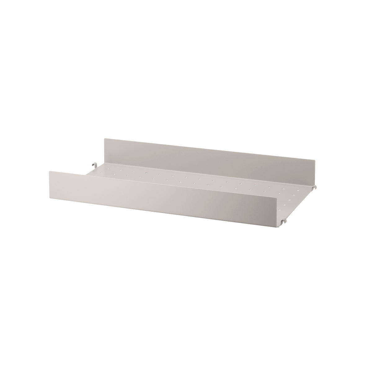 Metal shelf high edge, raft metalic 58/30cm