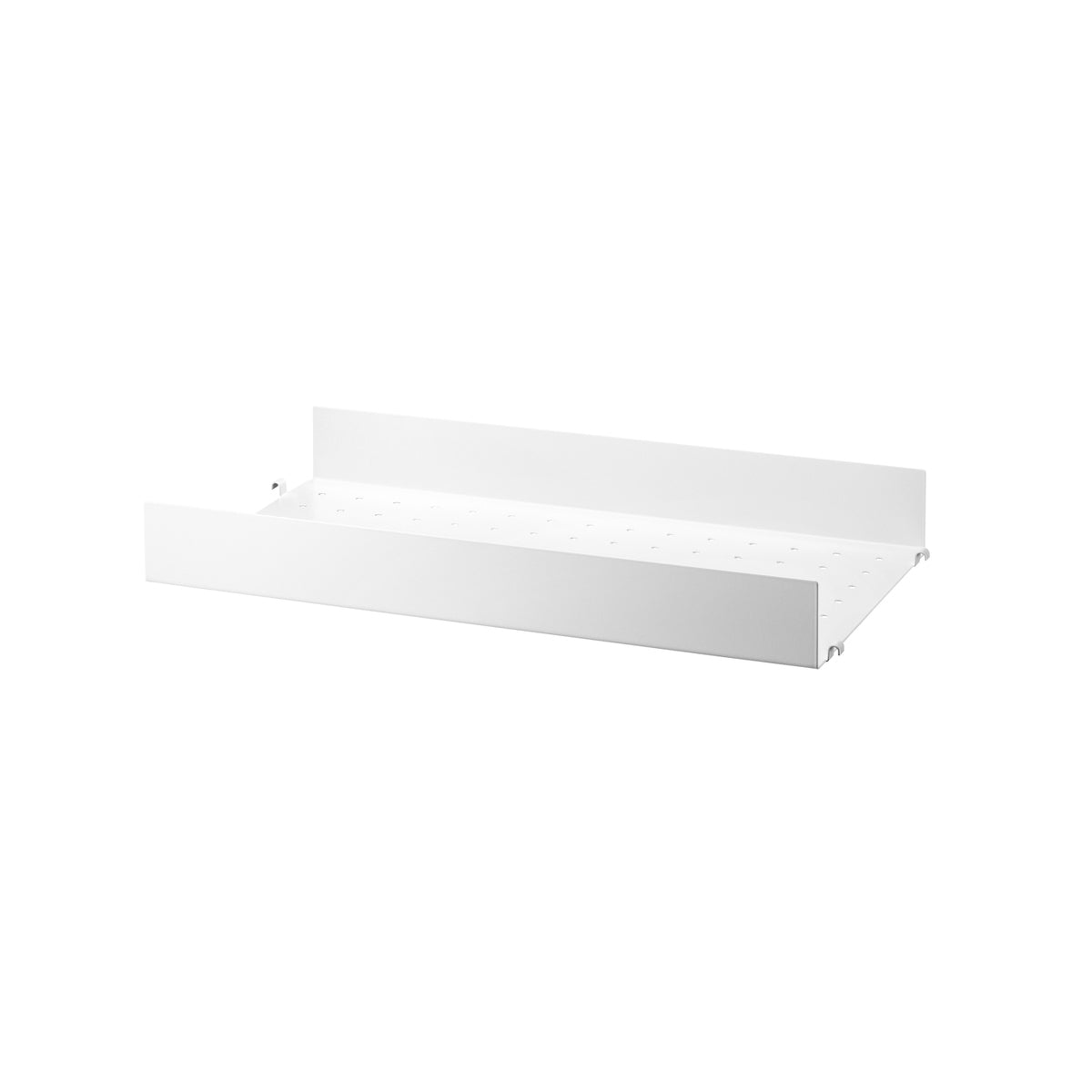 Metal shelf high edge, raft metalic 58/30cm