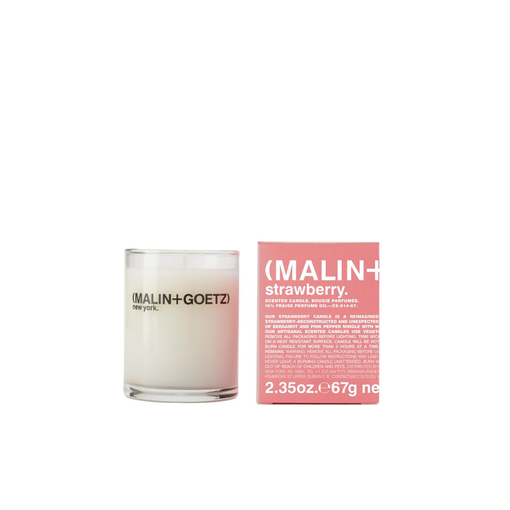 Strawberry Votive Candle, lumânare parfumată mică