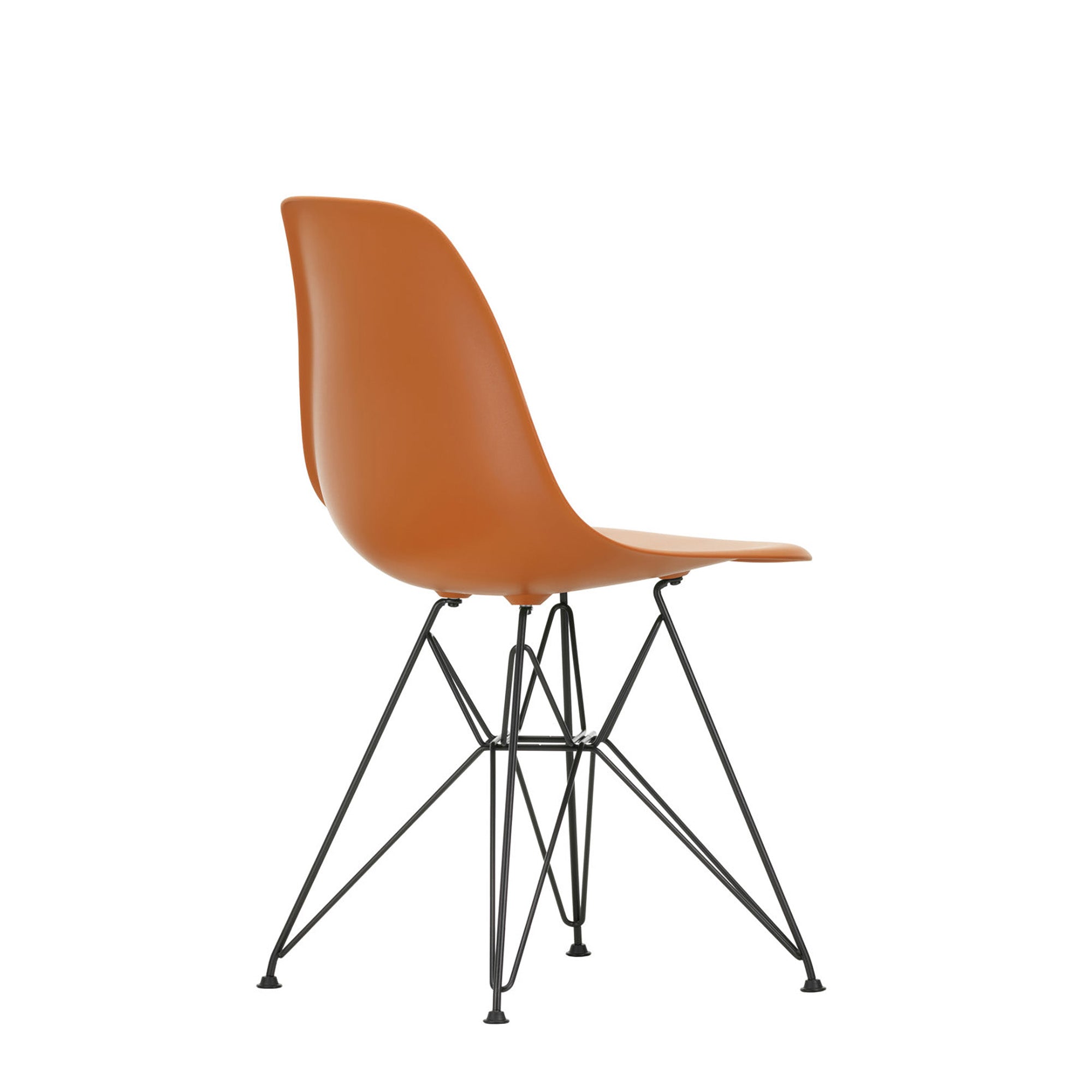 Eames Plastic DSR scaun cu baza neagră