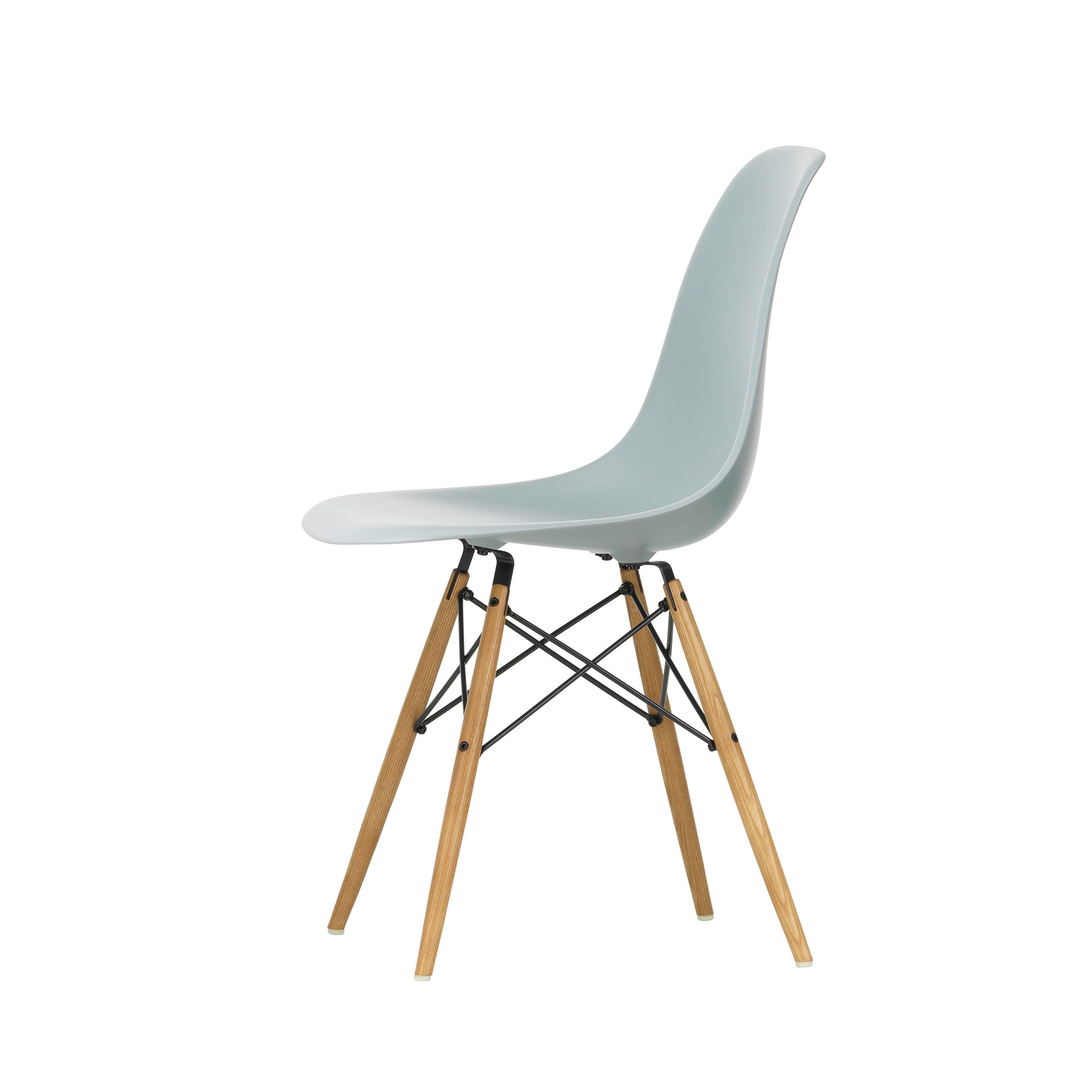 Eames Plastic DSW scaun cu picioare frasin natur