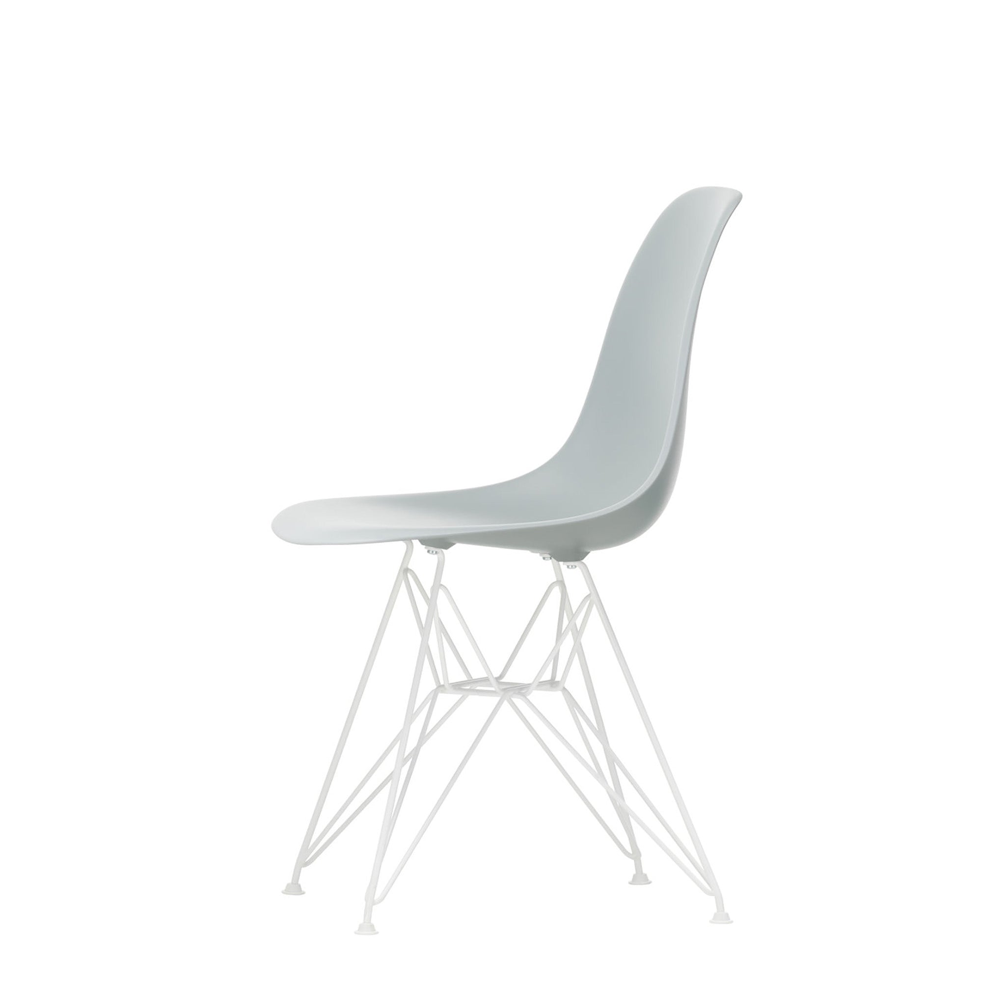 Eames Plastic DSR scaun cu baza albă
