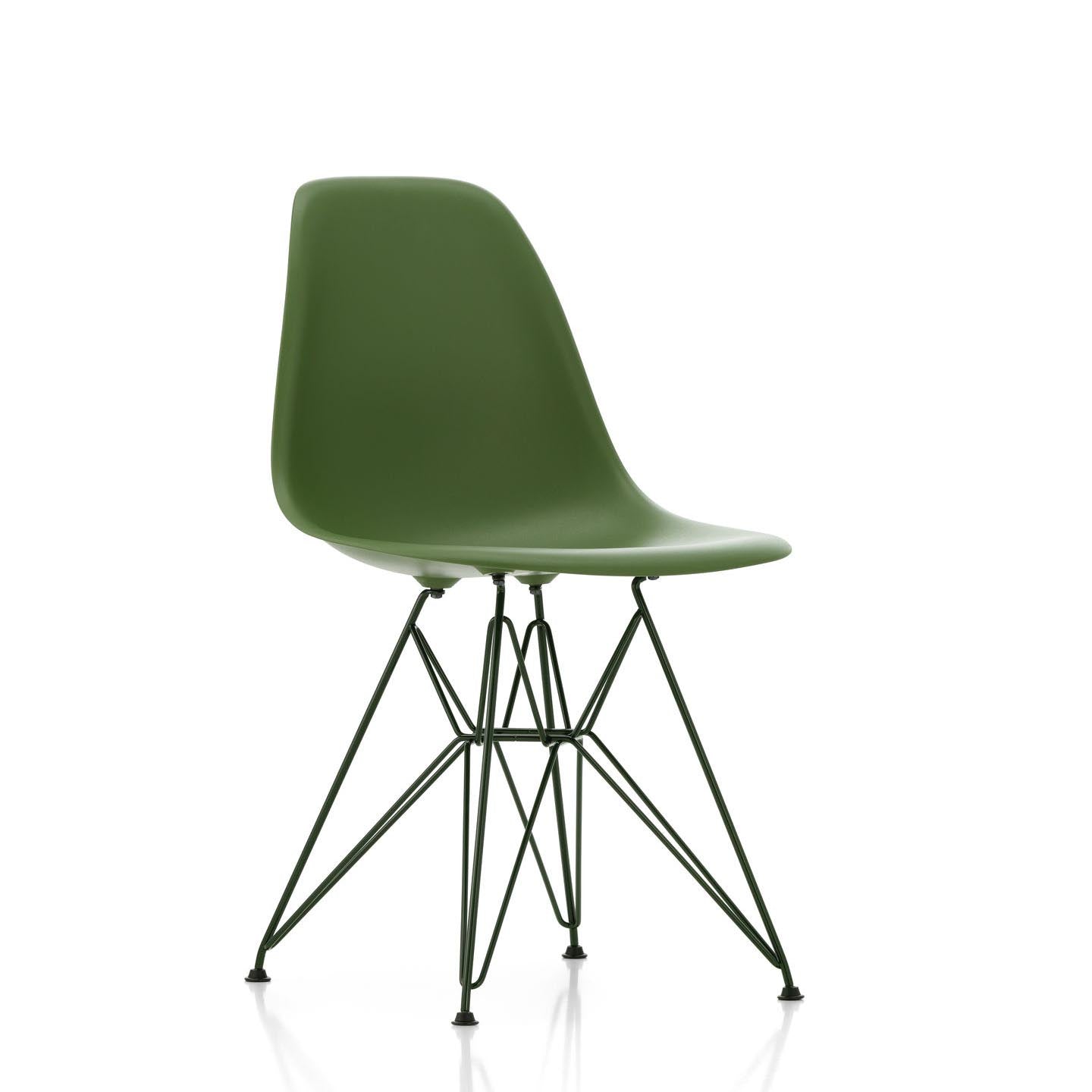 Eames Plastic DSR scaun cu baza colorata