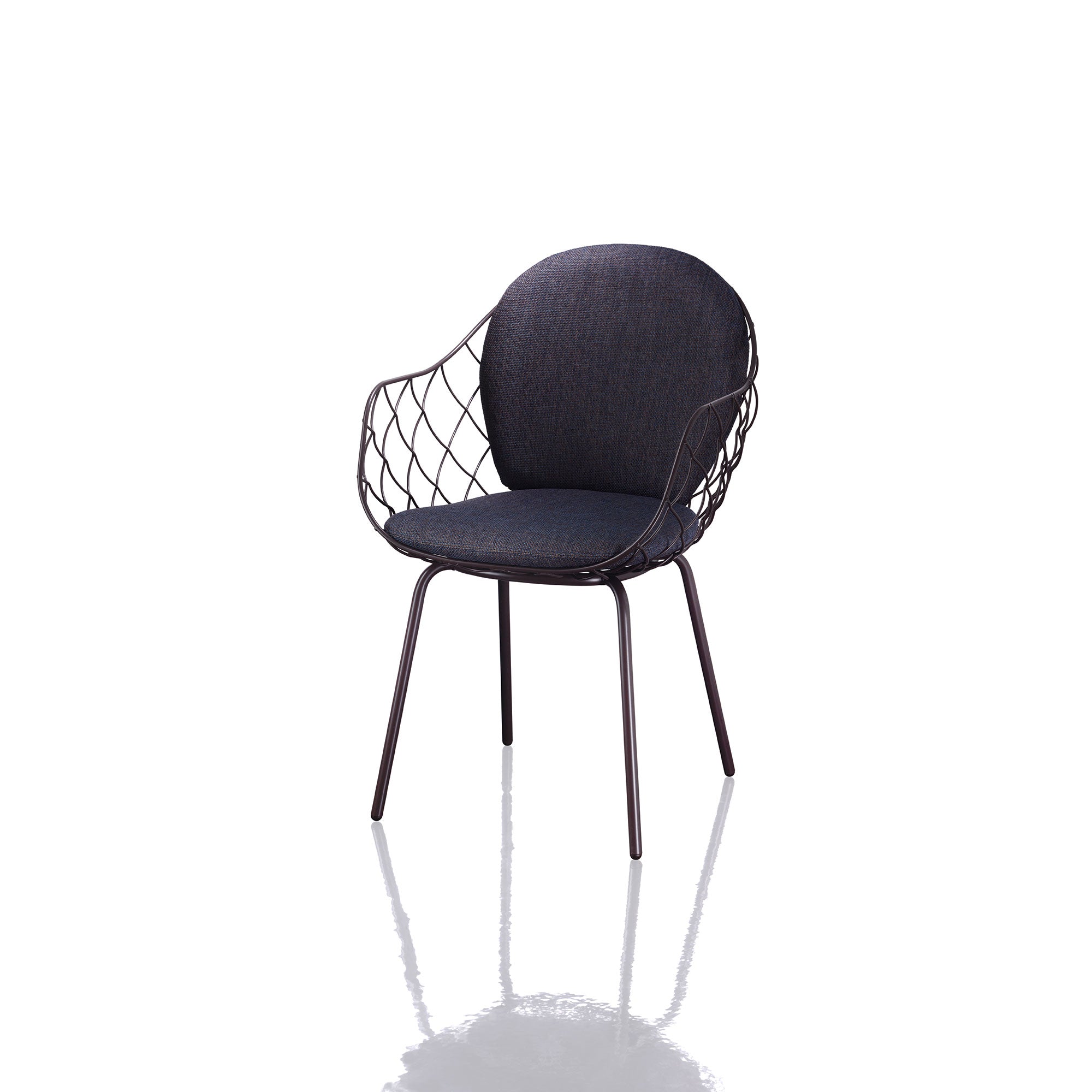 Piña scaun de dining cu baza din oțel