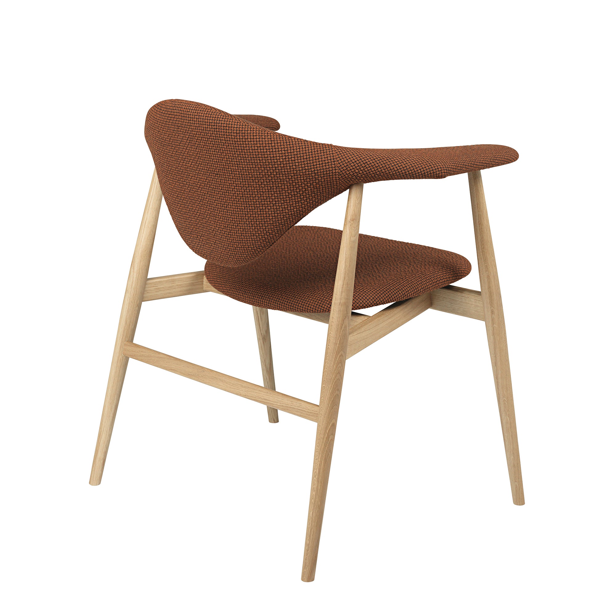 Masculo scaun de dining cu picioare din lemn