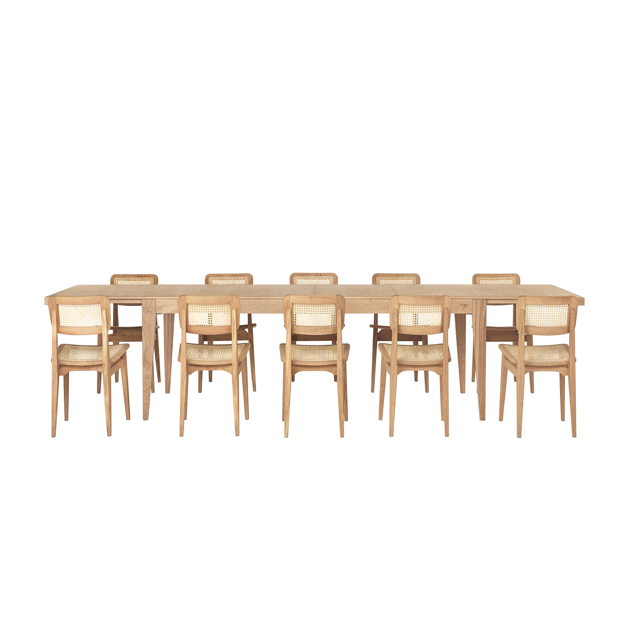 S-table, masă dining 95x220 cm