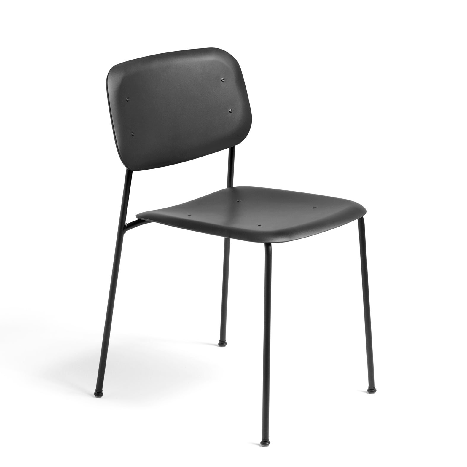Soft Edge 45 scaun din plastic cu baza metalică