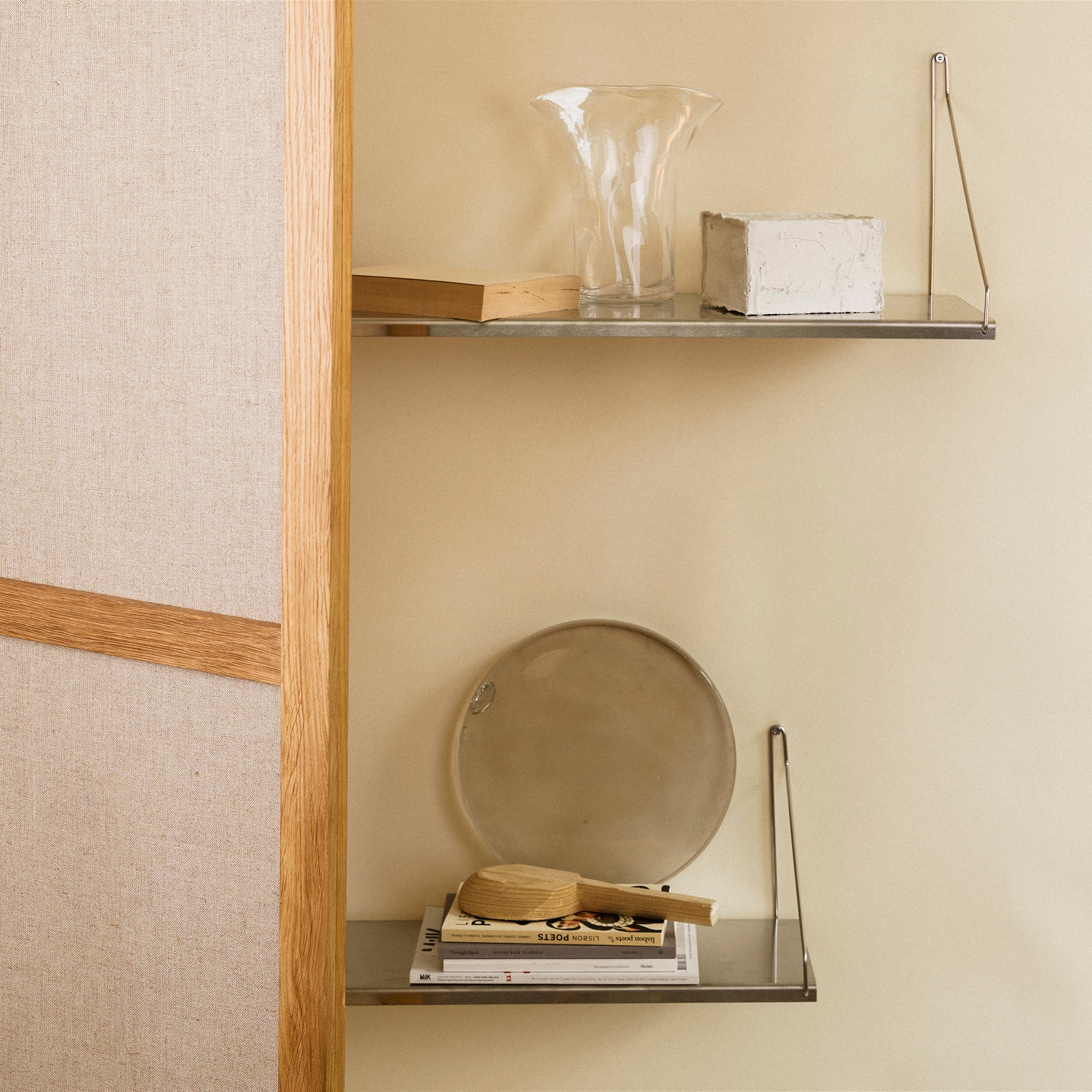 Shelf Stainless Steel, raft individual lungime 40 cm
