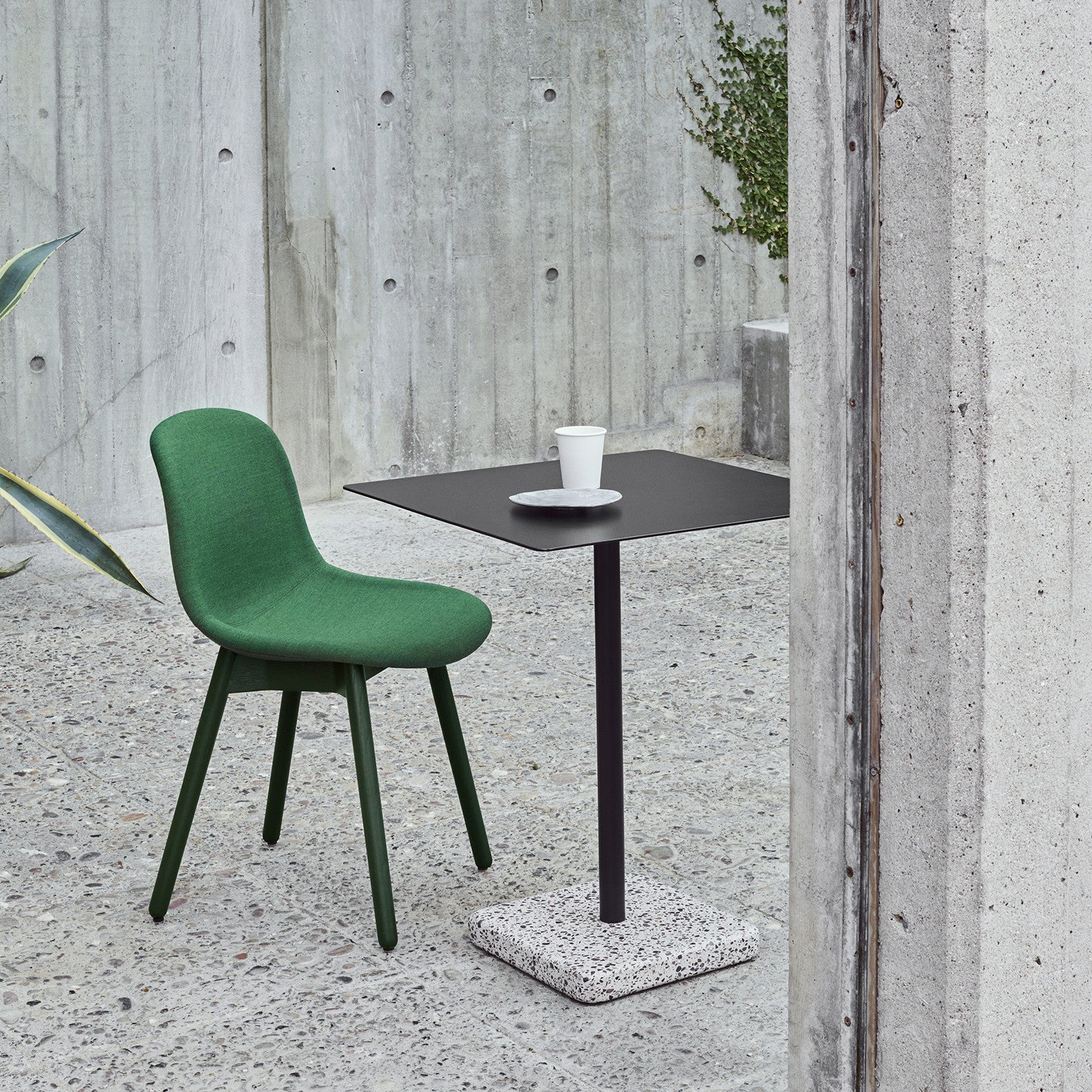 Terrazzo masă pentru exterior rectangulară 60x60 cm