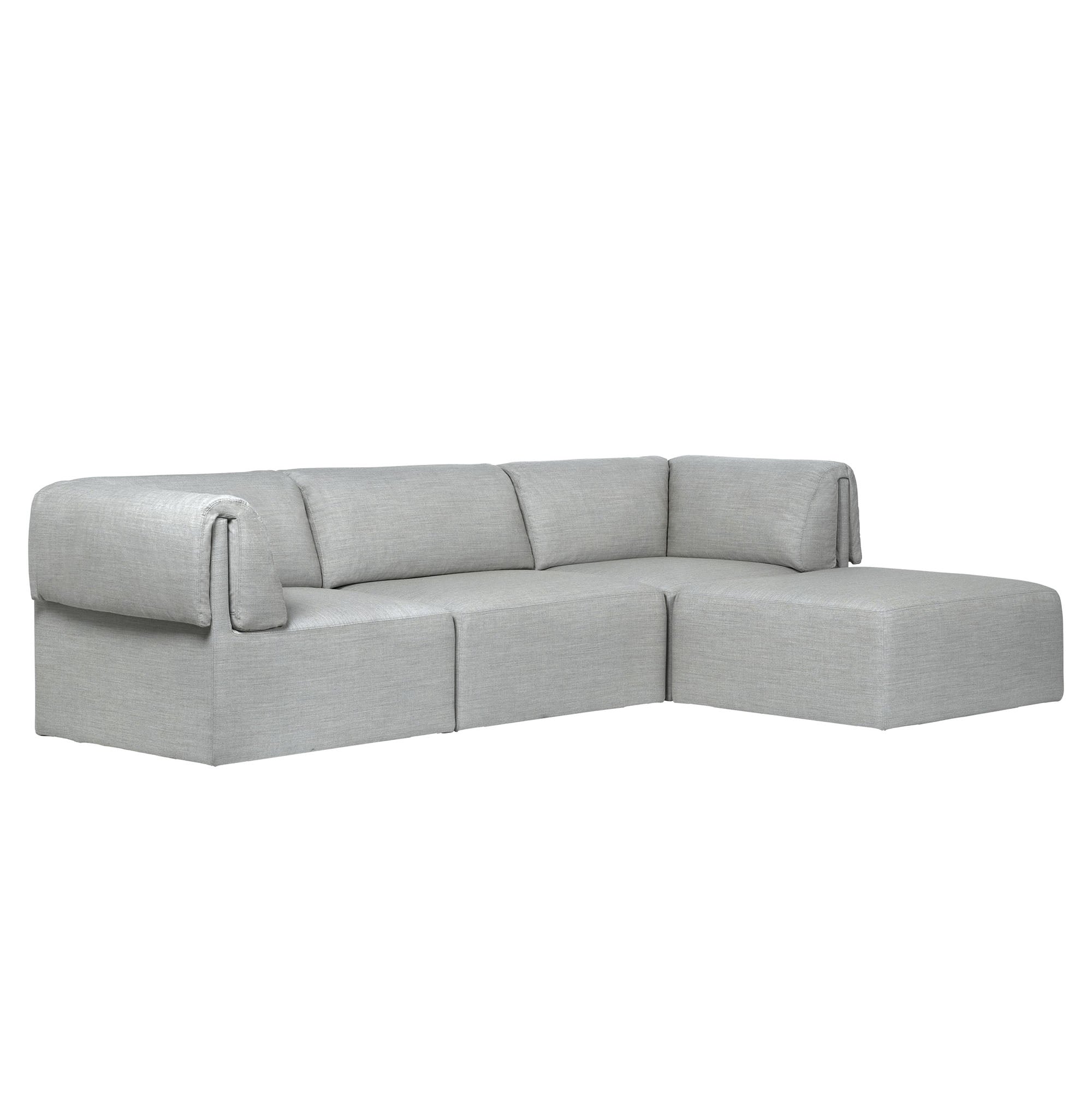 Wonder Sofa, canapea 3 locuri și șezlong